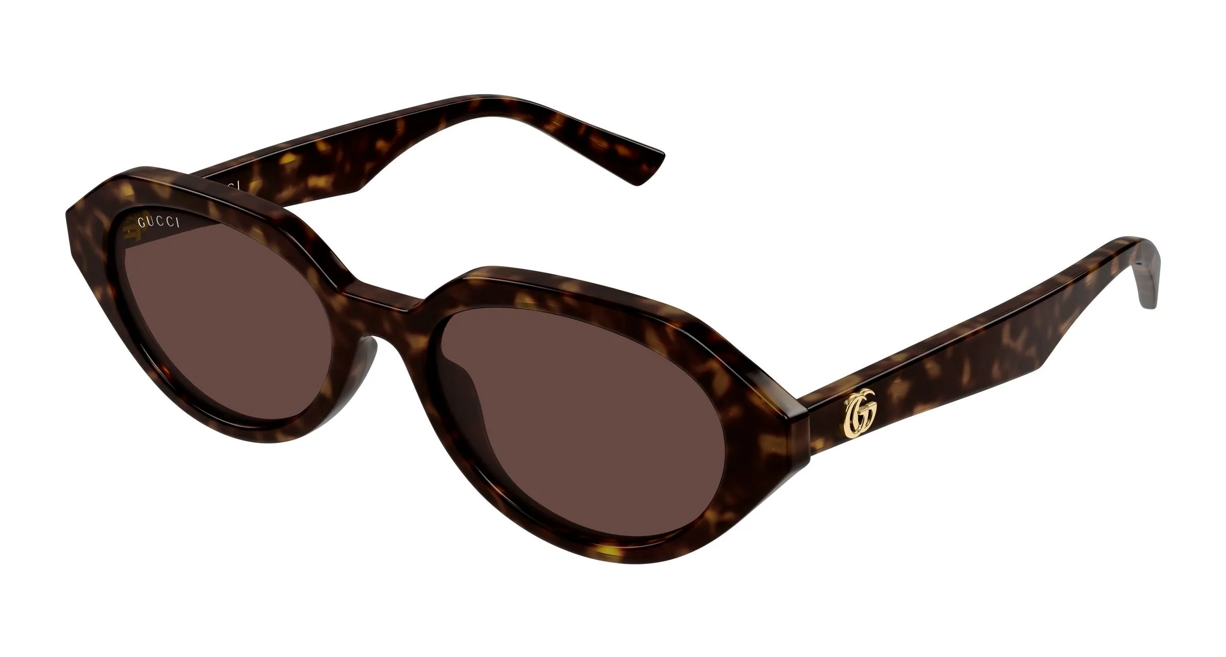 Gucci GG2178S 002 Occhiali da sole Acetato Havana Marrone Geometrica - immagine 1