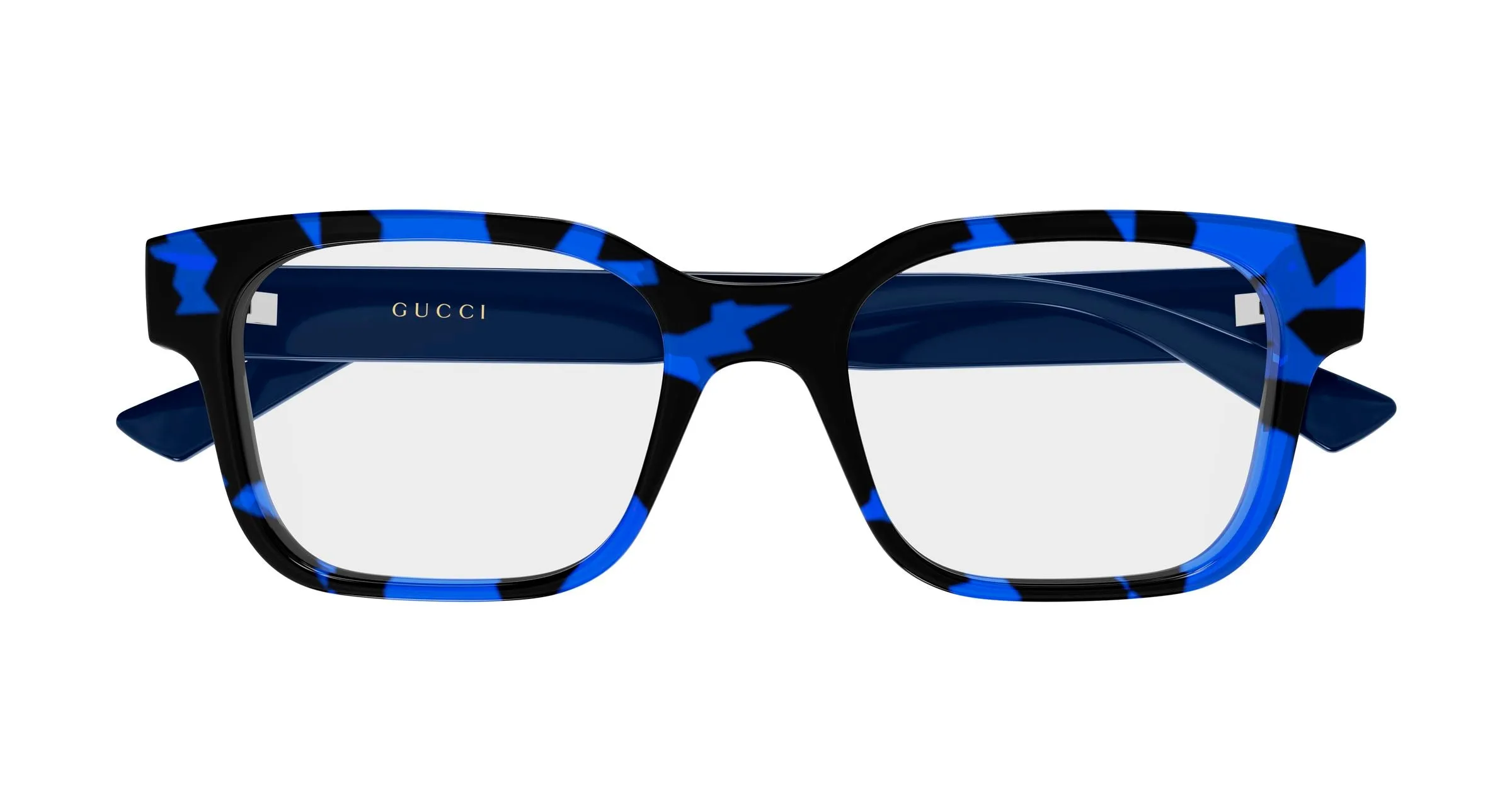 Gucci GG2087O 008 Montature da vista Iniettato Havana Trasparente Squadrata - immagine 2