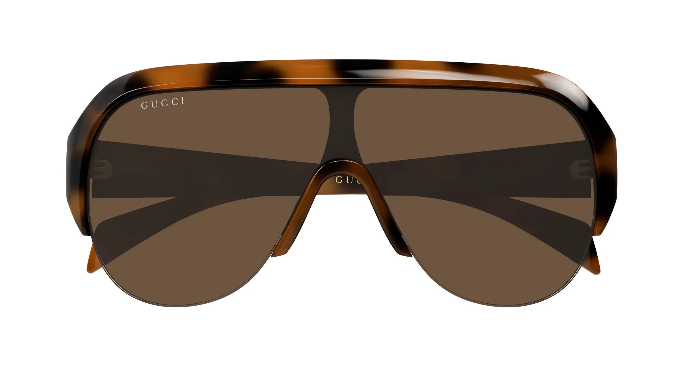 Gucci GG2023S 002 Occhiali da sole Bio-iniettato Havana Marrone Maschera - immagine 2