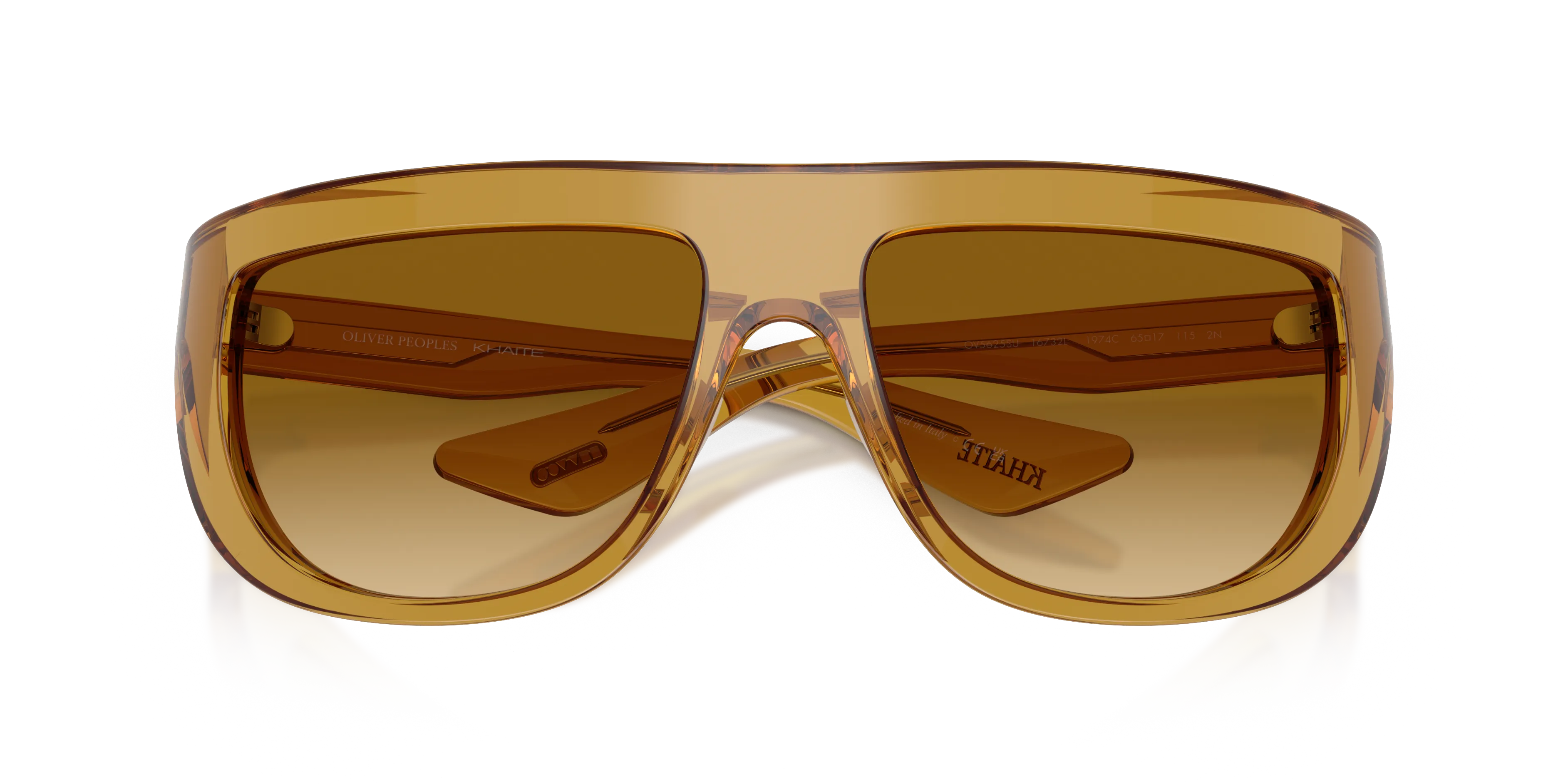 Oliver Peoples OV5625SU 1974C 16732L Occhiali da sole Acetato Giallo Giallo Geometrica Normale - immagine 2