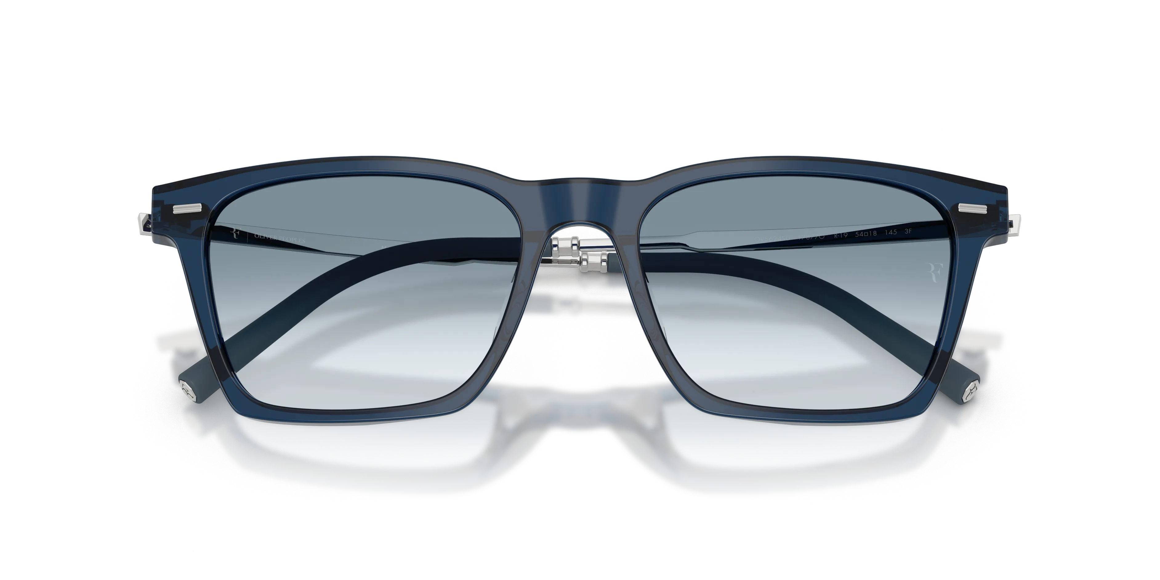 Oliver Peoples OV5624SU R-19 17877O Occhiali da sole Acetato Blu Blu Pillow Fotocromatiche - immagine 2