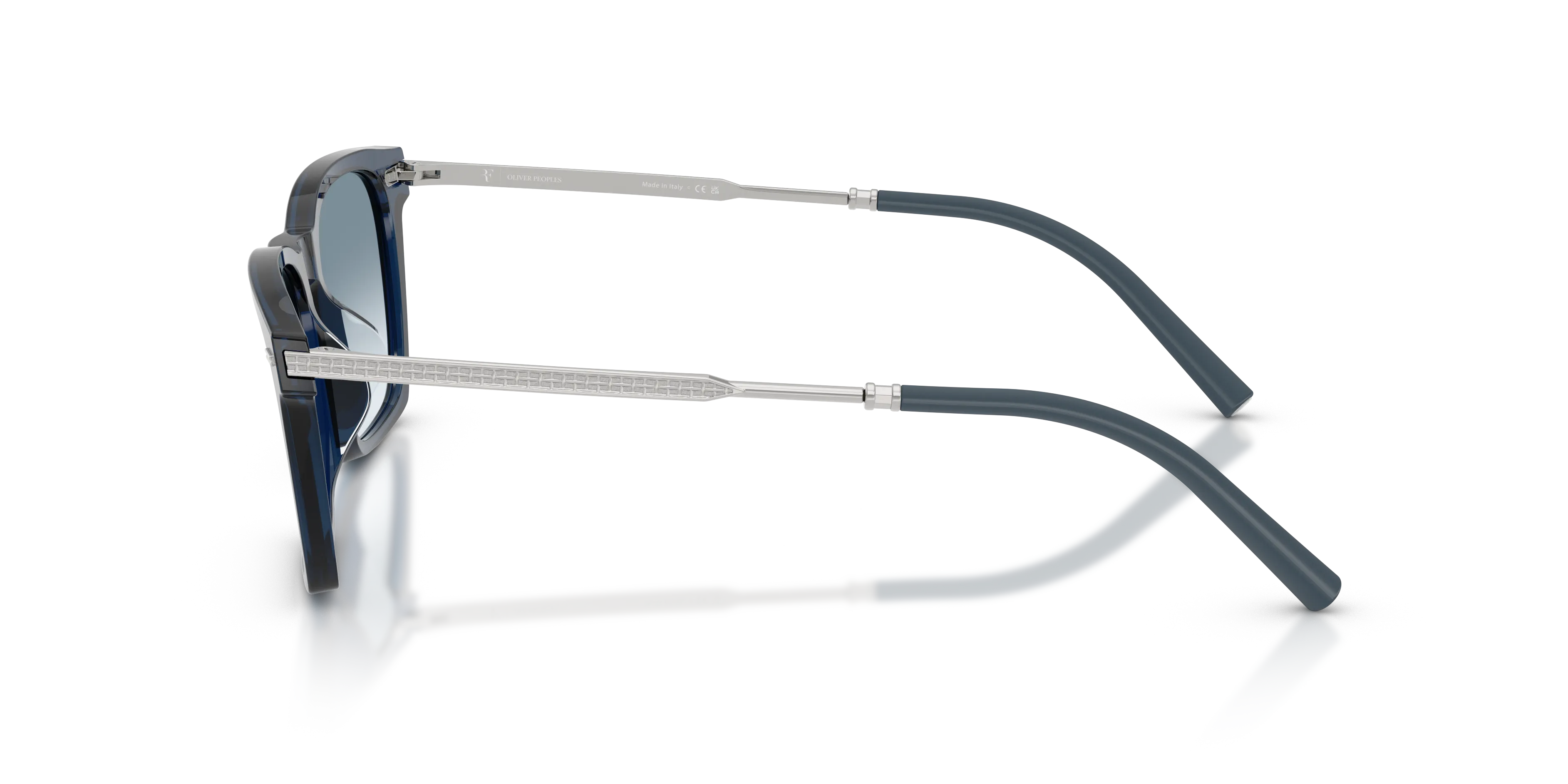 Oliver Peoples OV5624SU R-19 17877O Occhiali da sole Acetato Blu Blu Pillow Fotocromatiche - immagine 4