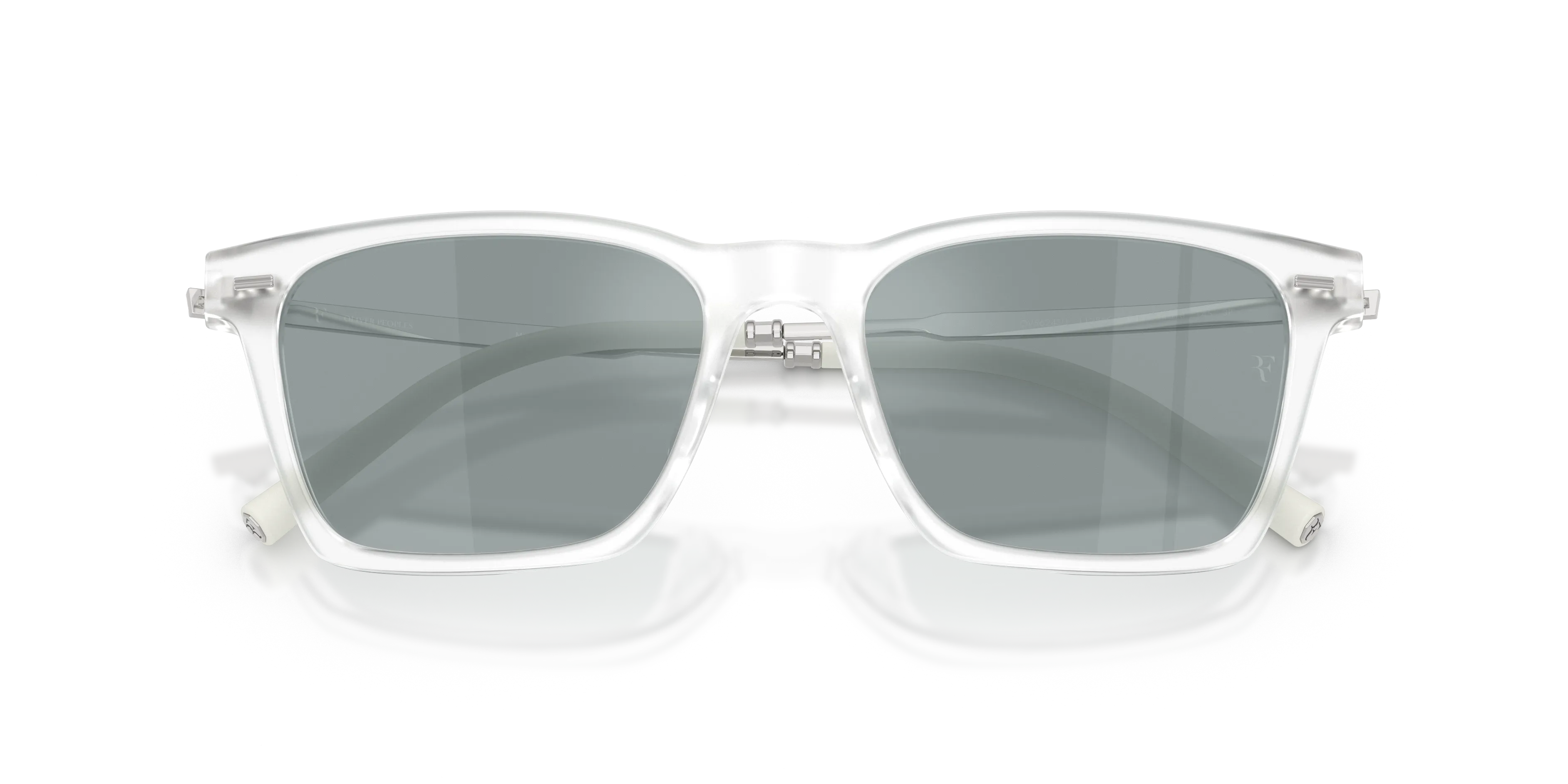 Oliver Peoples OV5624SU R-19 11286G Occhiali da sole Acetato Trasparente Grigio Pillow Polarizzata - immagine 2