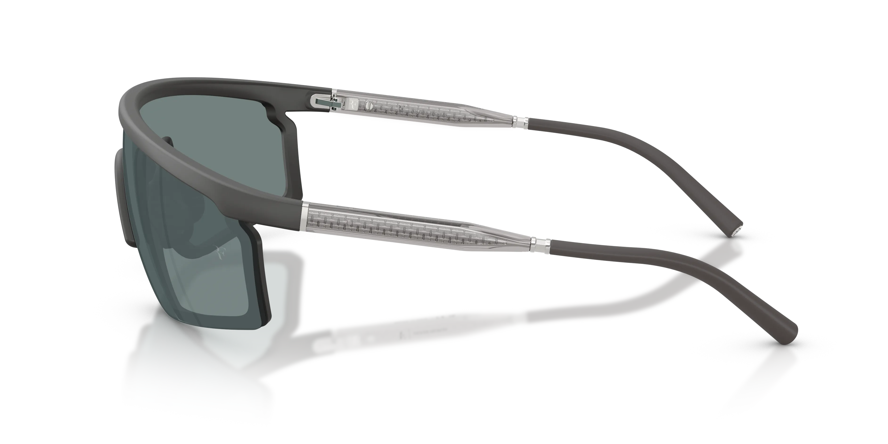 Oliver Peoples OV5623S R-20 70086G Occhiali da sole Iniettato Grigio Grigio Geometrica Normale - immagine 4