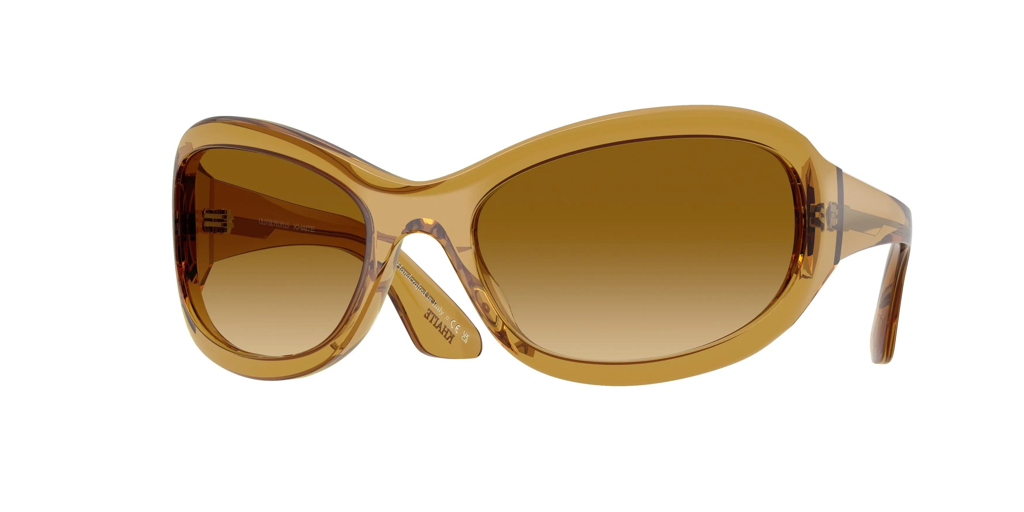 Oliver Peoples OV5619SU 1967C 16732L Occhiali da sole Acetato Giallo Giallo Rotonda Normale - immagine 1