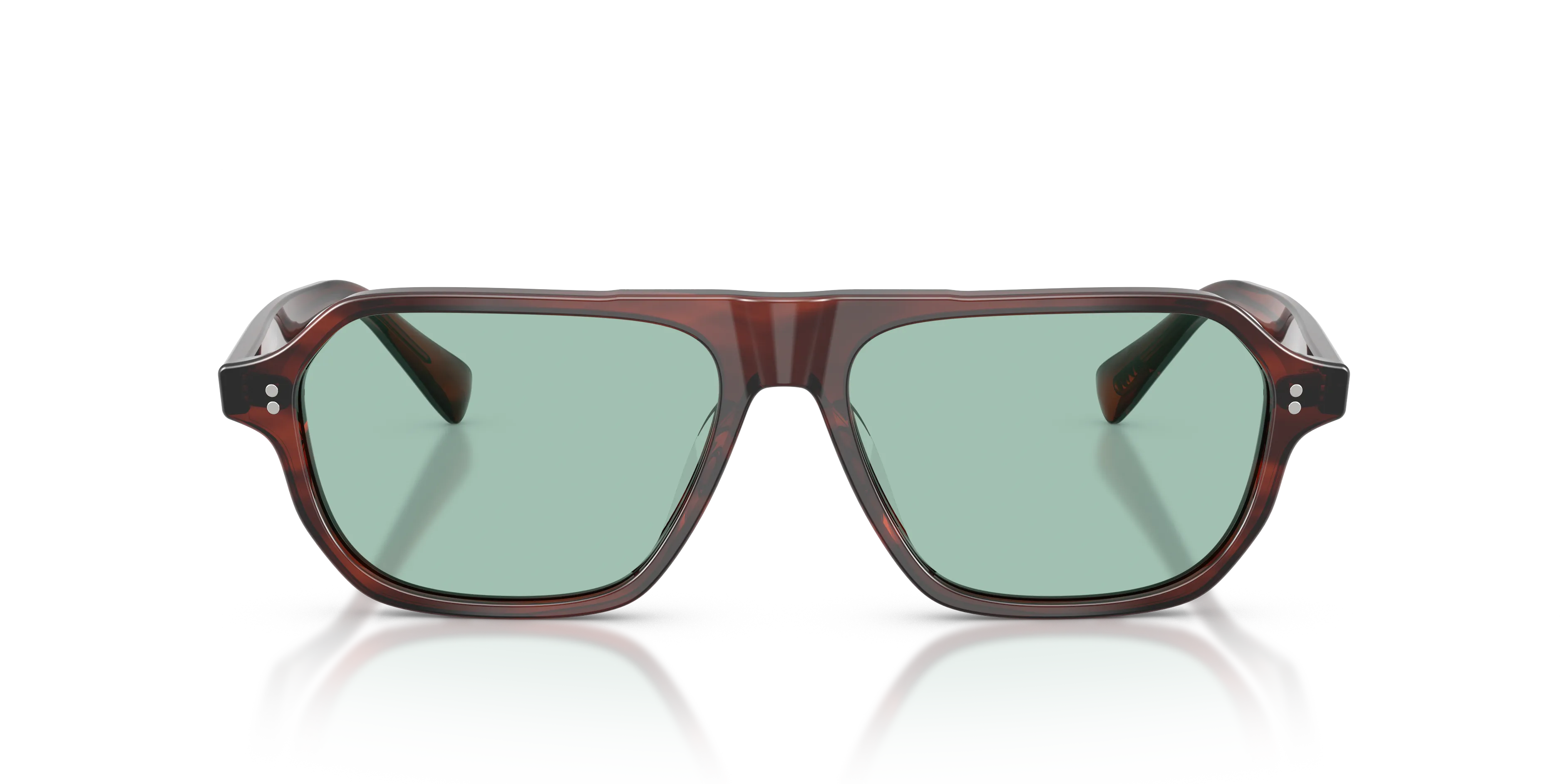 Oliver Peoples OV5616U REMMENT 1818 Montature da vista Acetato Marrone Verde Geometrica Normale - immagine 3