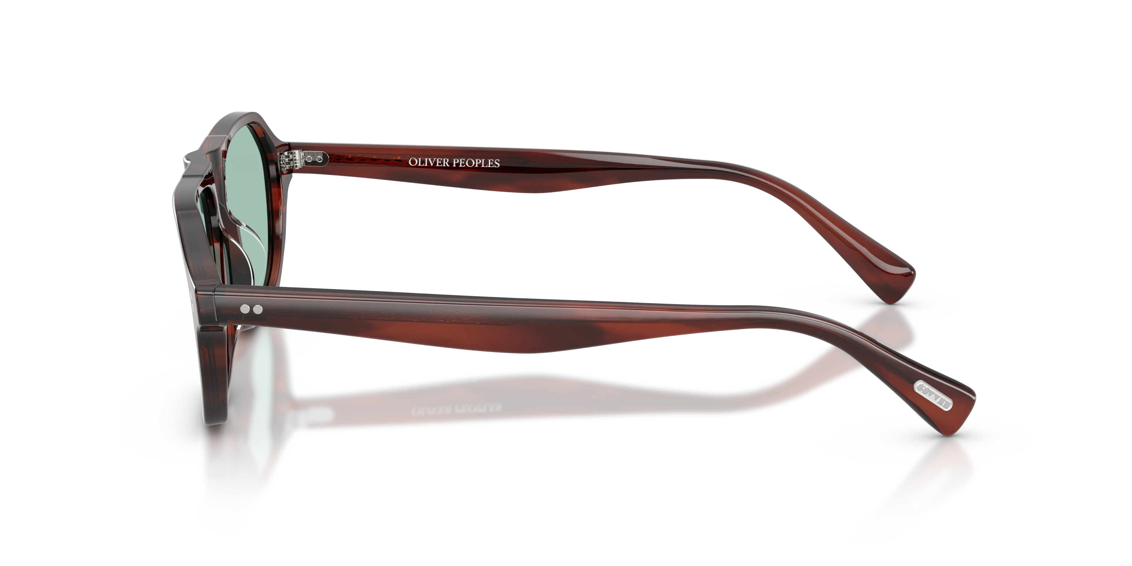 Oliver Peoples OV5616U REMMENT 1818 Montature da vista Acetato Marrone Verde Geometrica Normale - immagine 4
