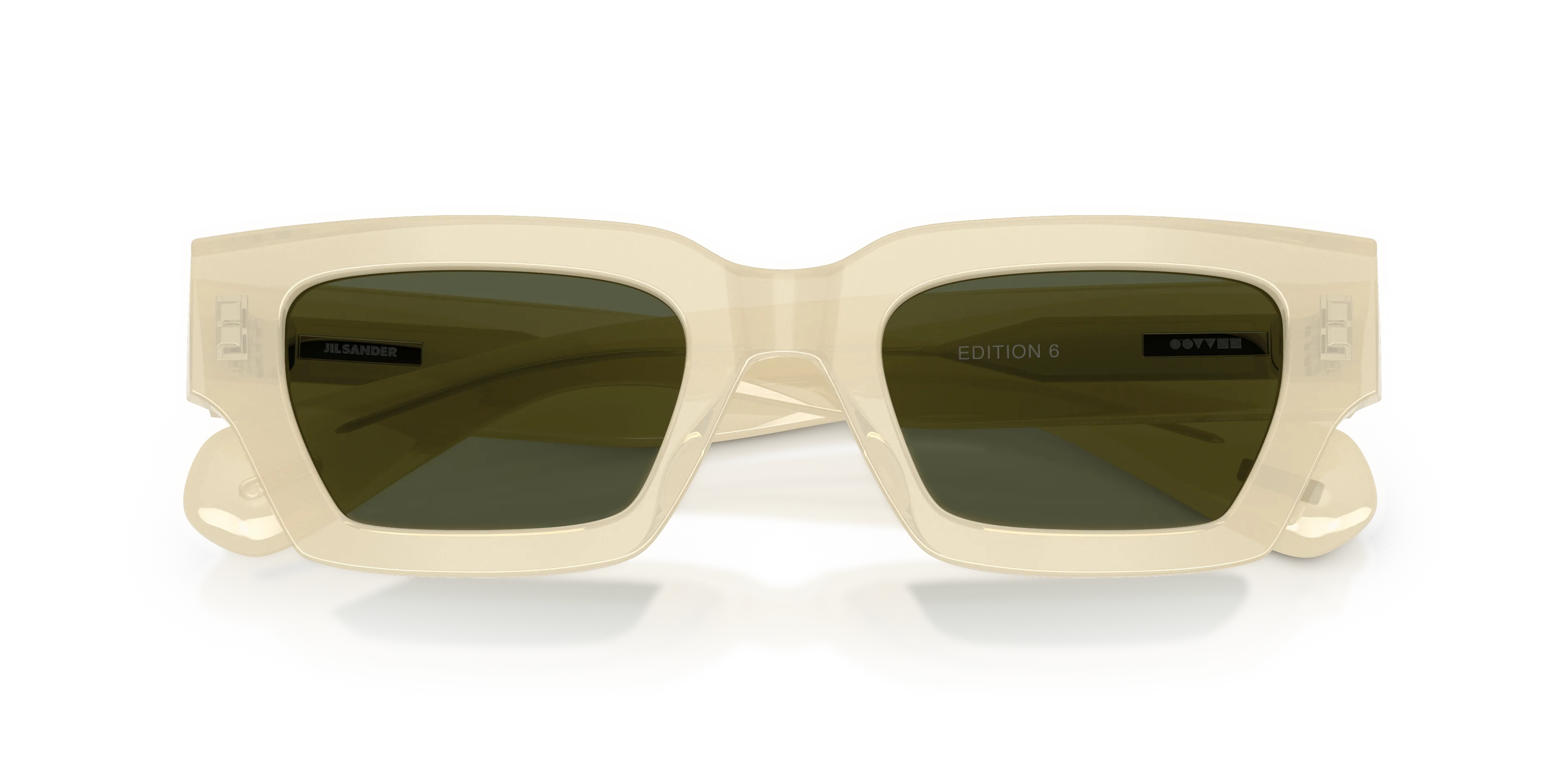Oliver Peoples x Jil Sander OV5612SU EDITION 6 181252 Occhiali da sole Acetato Marrone Verde G15 Squadrata Normale - immagine 2