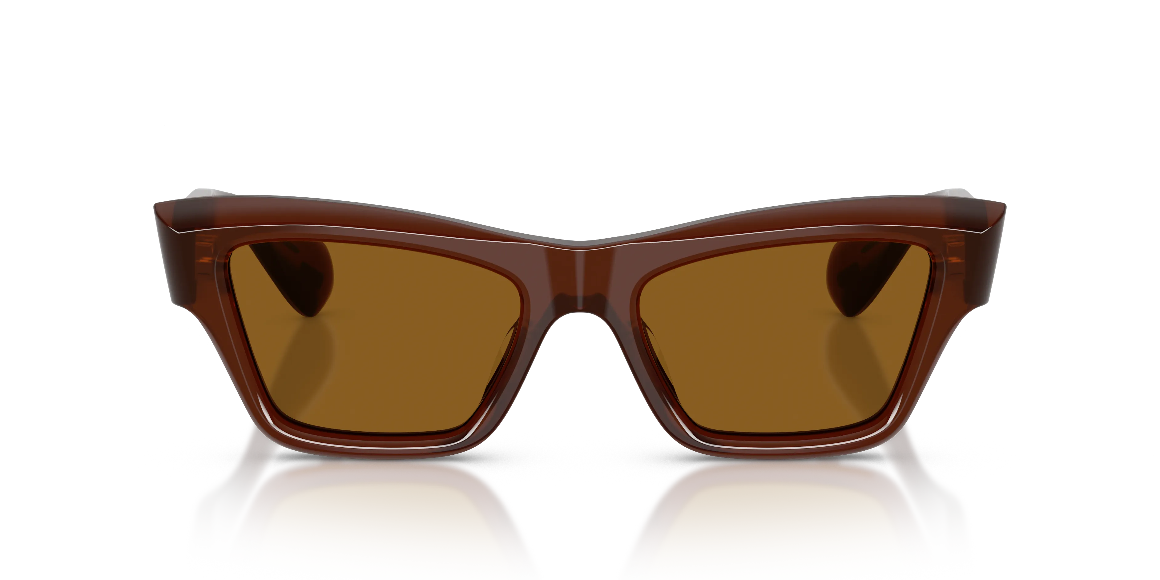 Oliver Peoples x Jil Sander OV5611SU EDITION 3 181353 Occhiali da sole Acetato Marrone Marrone Cat Eye Normale - immagine 3