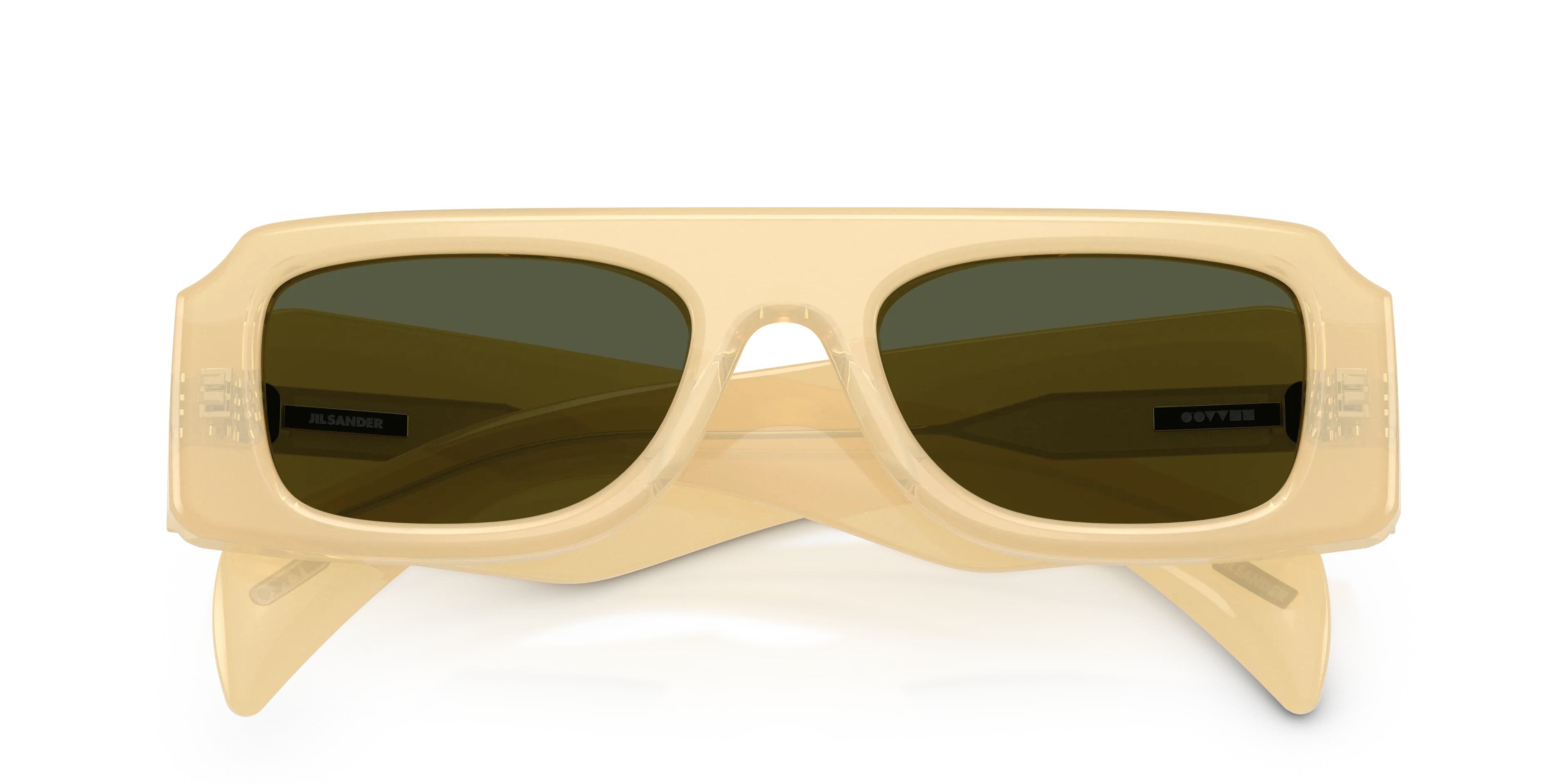 Oliver Peoples x Jil Sander OV5610SU EDITION 4 181252 Occhiali da sole Acetato Marrone Verde G15 Geometrica Normale - immagine 2