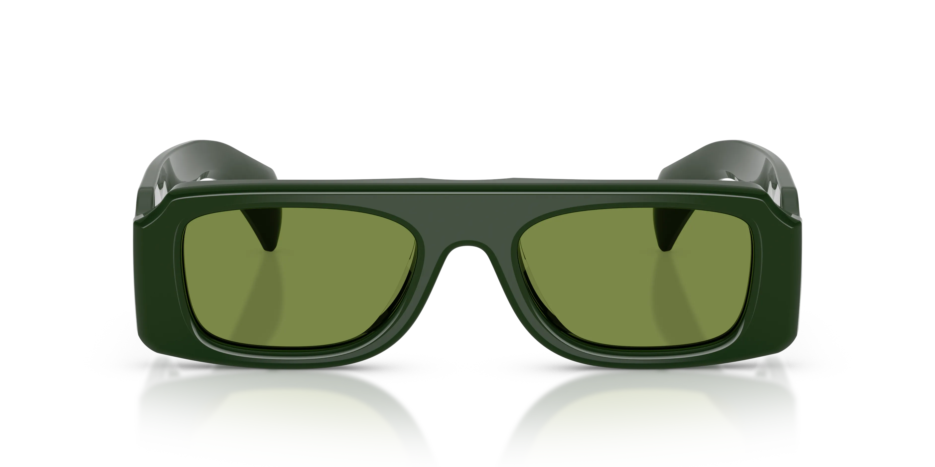Oliver Peoples x Jil Sander OV5610SU EDITION 4 181152 Occhiali da sole Acetato Verde Verde Geometrica Normale - immagine 3