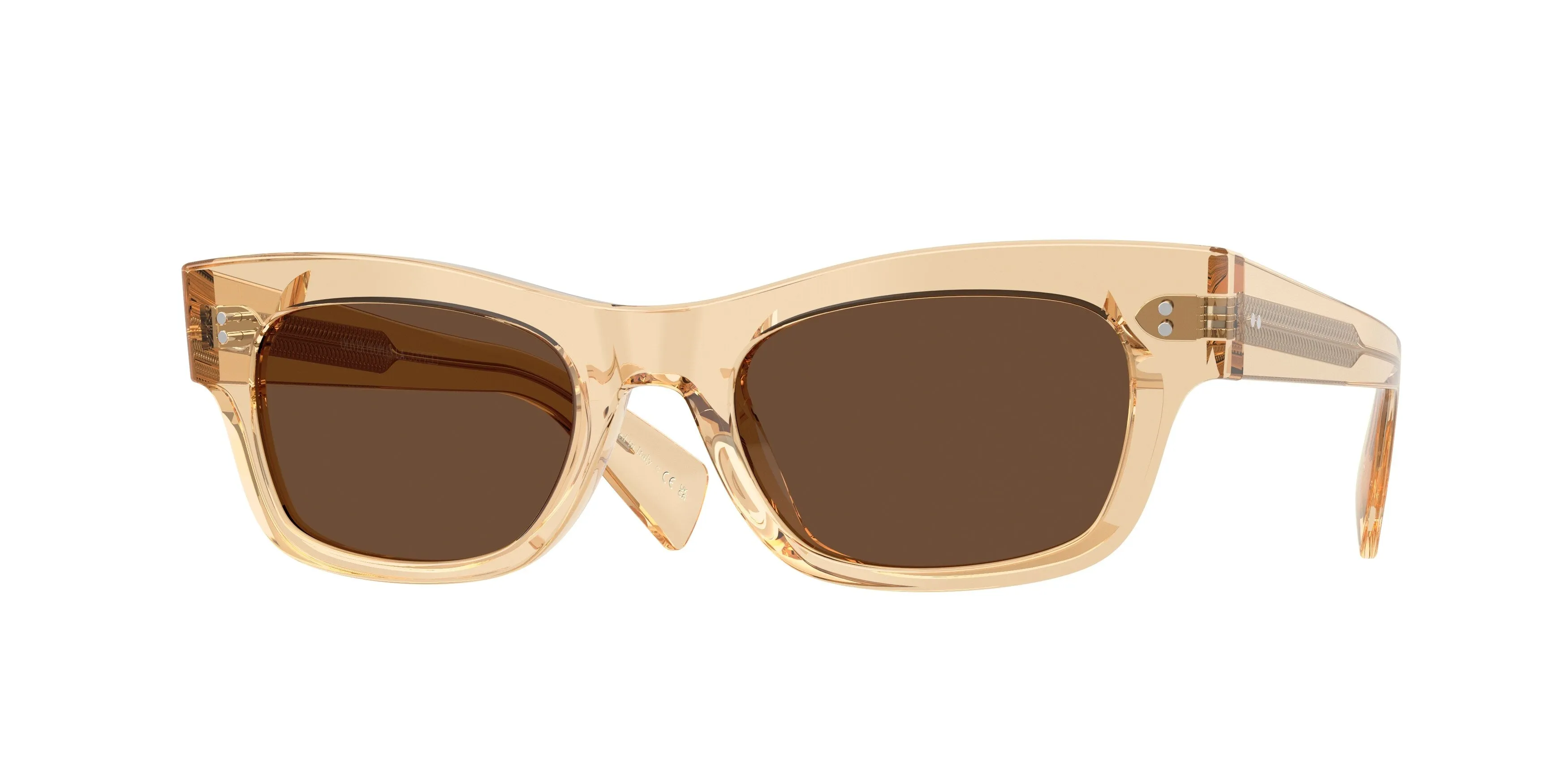 Oliver Peoples OV5609SU SONIA 1766AN Occhiali da sole Acetato Marrone Marrone Pillow Polarizzata - immagine 1