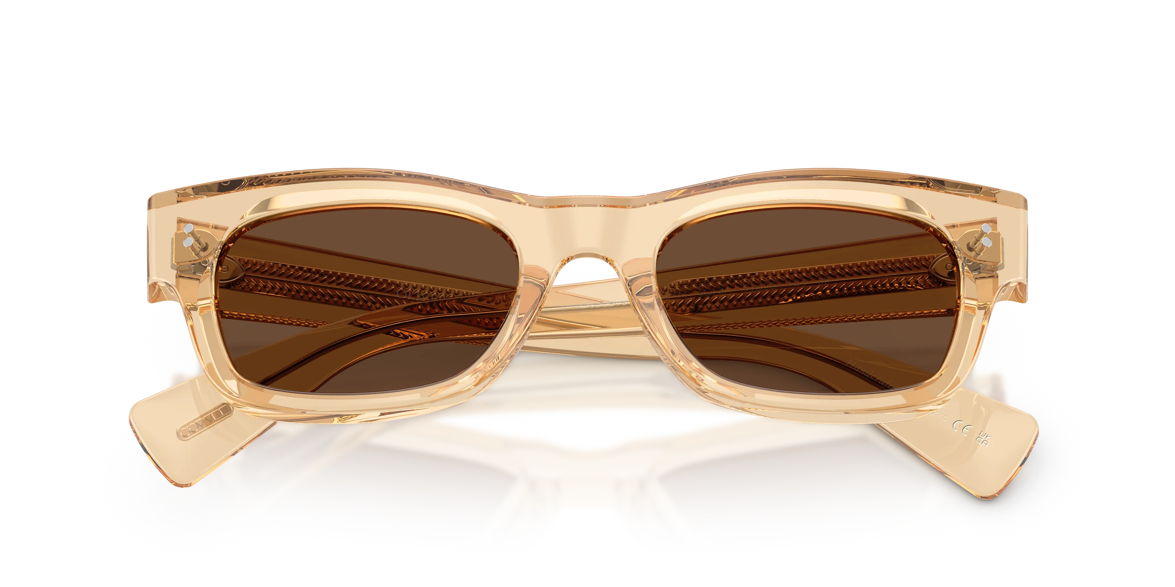 Oliver Peoples OV5609SU SONIA 1766AN Occhiali da sole Acetato Marrone Marrone Pillow Polarizzata - immagine 2