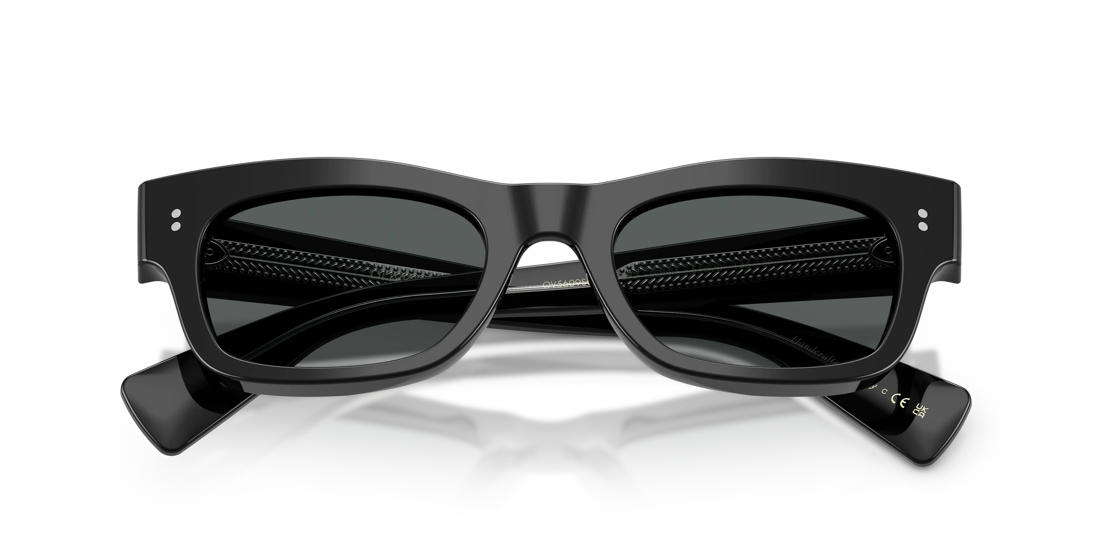 Oliver Peoples OV5609SU SONIA 1492P2 Occhiali da sole Acetato Nero Grigio Pillow Polarizzata - immagine 2