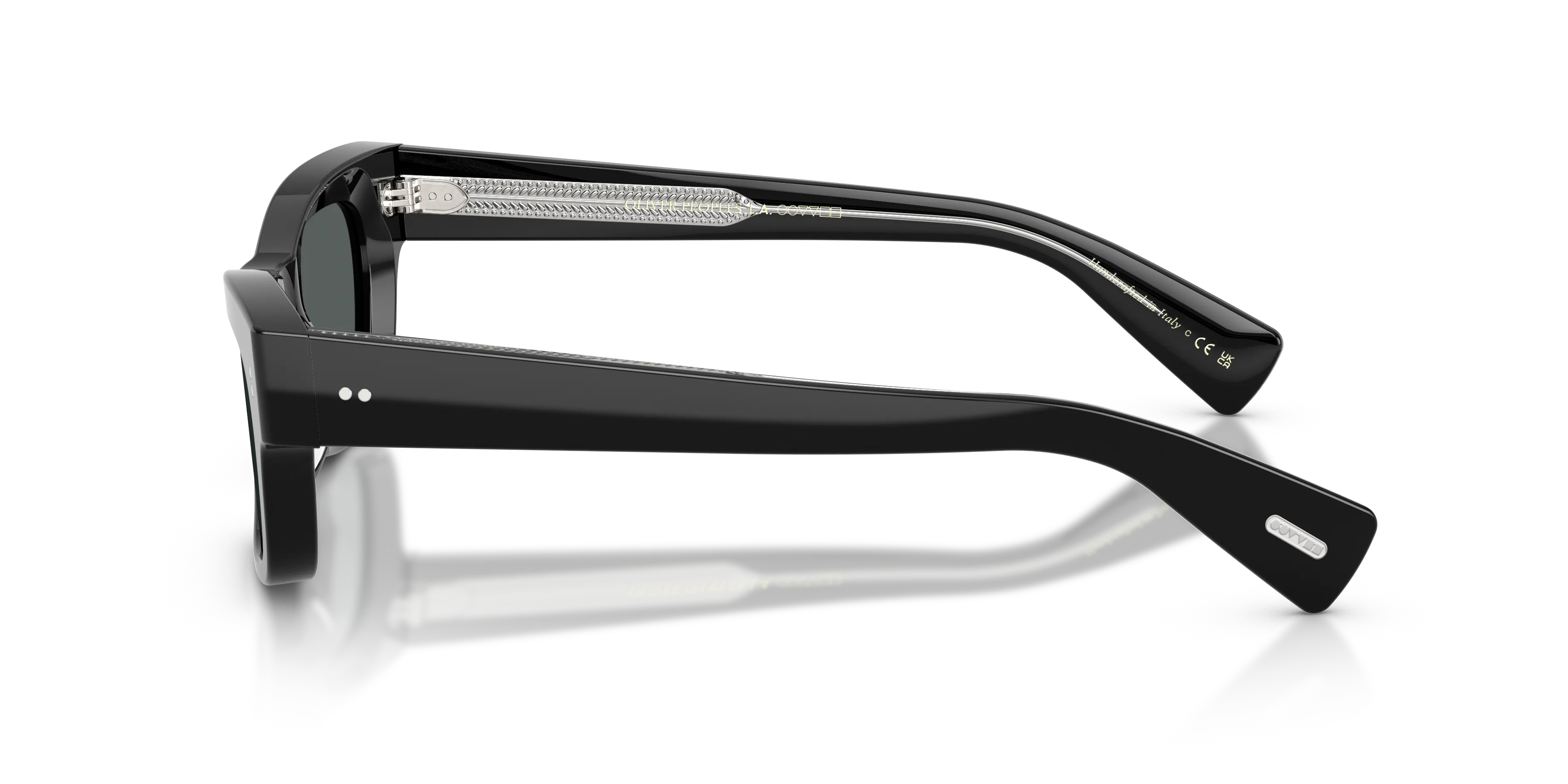 Oliver Peoples OV5609SU SONIA 1492P2 Occhiali da sole Acetato Nero Grigio Pillow Polarizzata - immagine 4