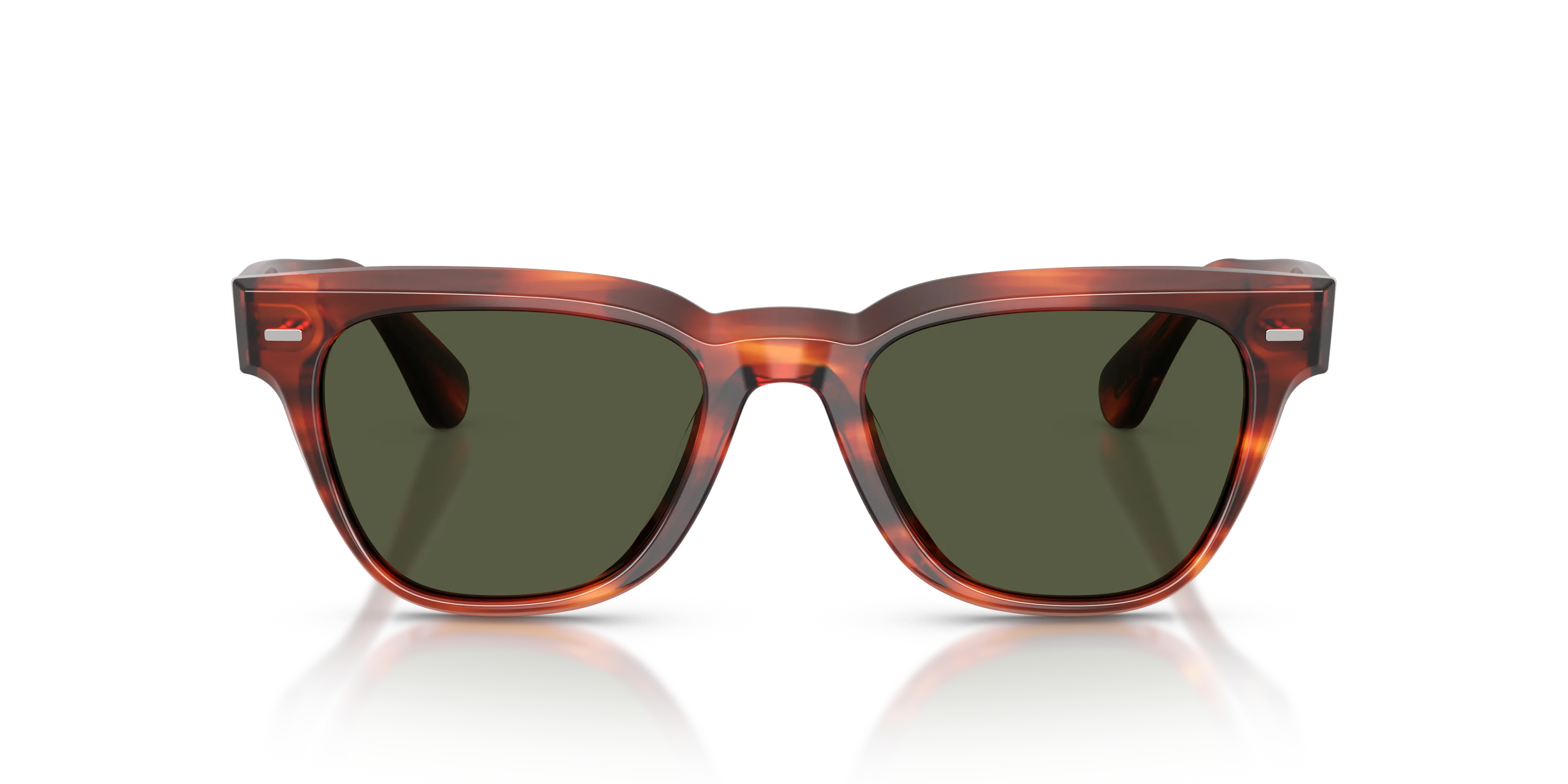 Oliver Peoples OV5601SU RUENY 179952 Occhiali da sole Acetato Tartaruga Verde G15 Squadrata Normale - immagine 3