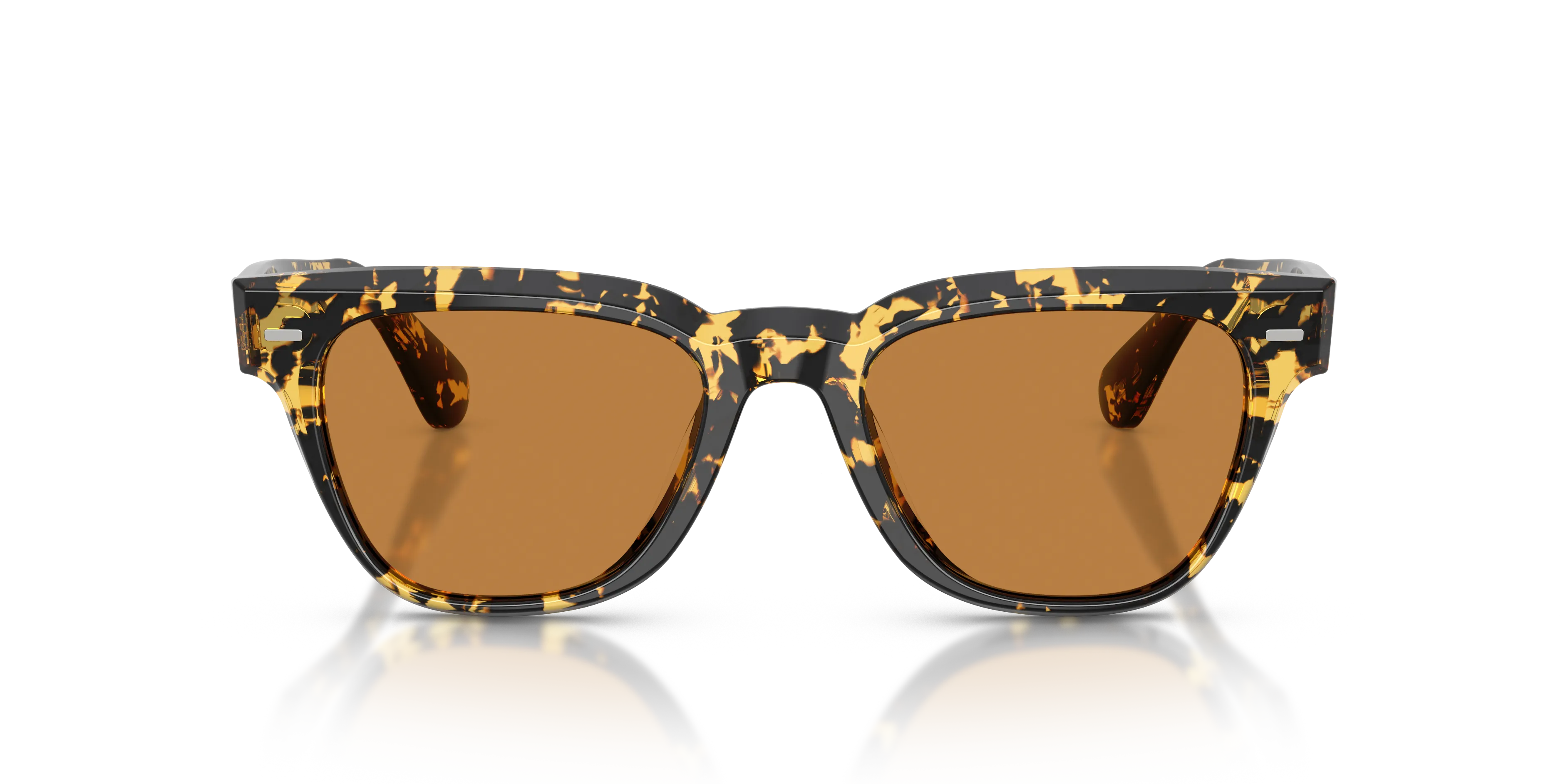 Oliver Peoples OV5601SU RUENY 177853 Occhiali da sole Acetato Tartaruga Arancione Squadrata Normale - immagine 3