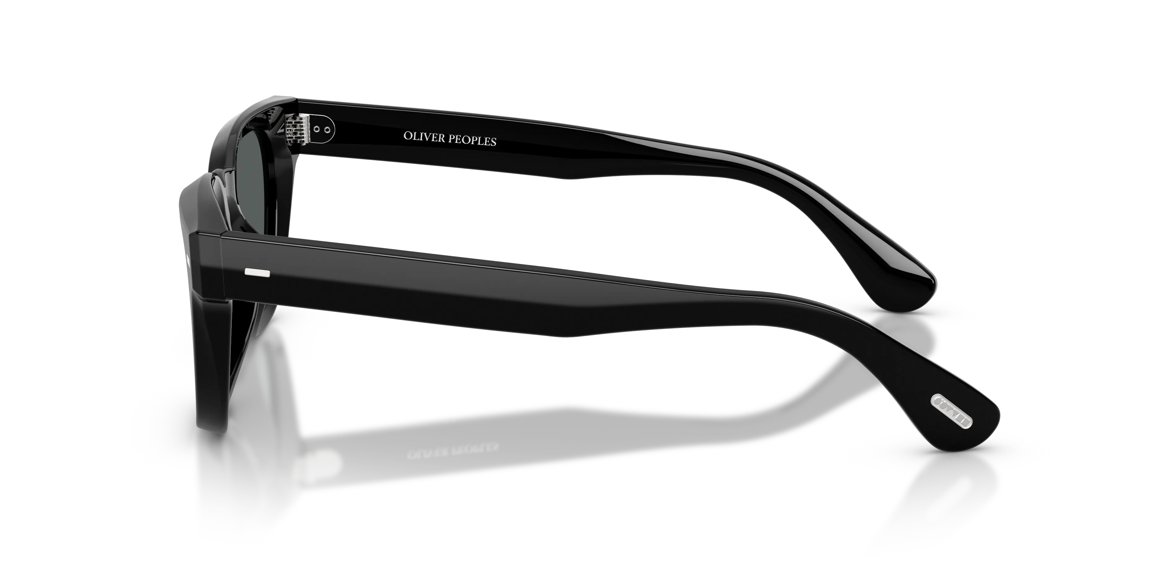 Oliver Peoples OV5601SU RUENY 1731P2 Occhiali da sole Acetato Nero Grigio Squadrata Polarizzata - immagine 4