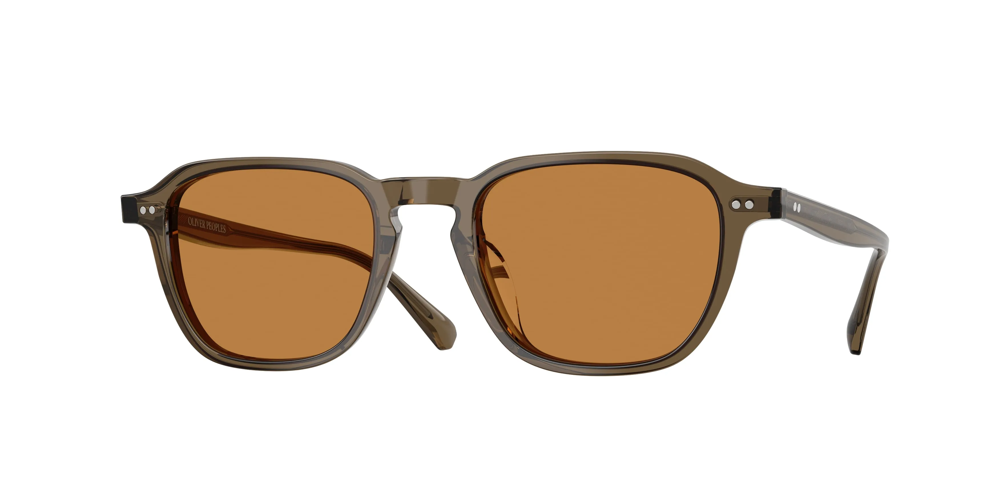 Oliver Peoples OV5598SU EMRYN 178453 Occhiali da sole Acetato Marrone Arancione Geometrica Normale - immagine 1