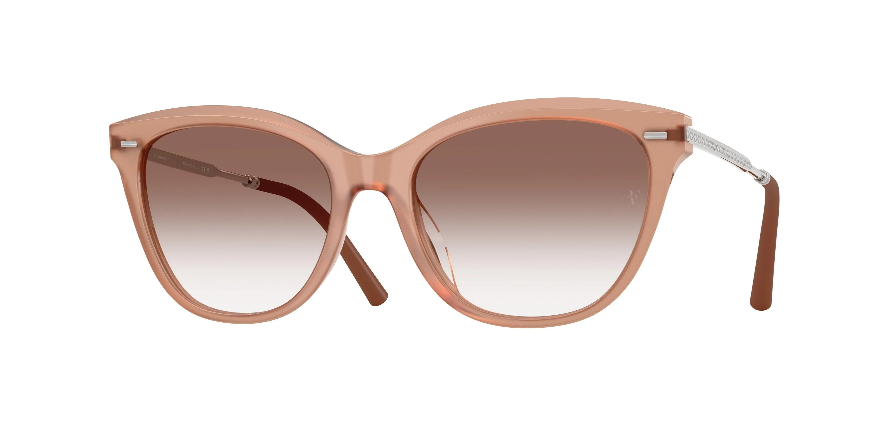 Oliver Peoples OV5597SU MRS. FEDERER 180913 Occhiali da sole Acetato Rosa Marrone Farfalla Normale - immagine 1
