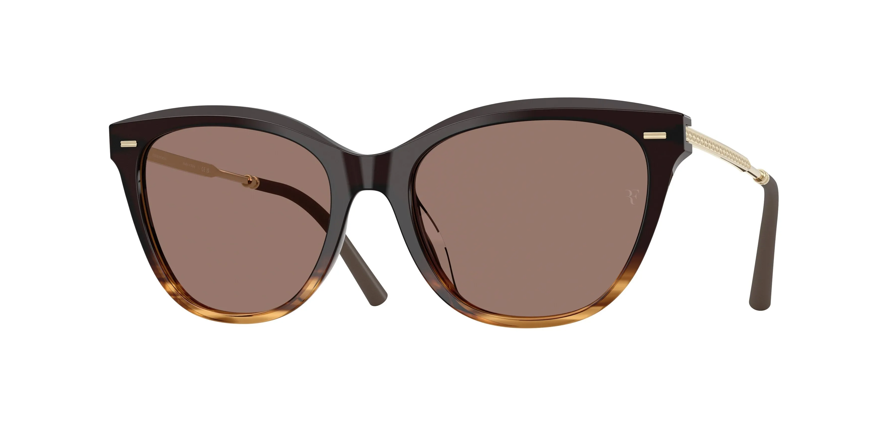 Oliver Peoples OV5597SU MRS. FEDERER 139253 Occhiali da sole Acetato Marrone Marrone Farfalla Normale - immagine 1