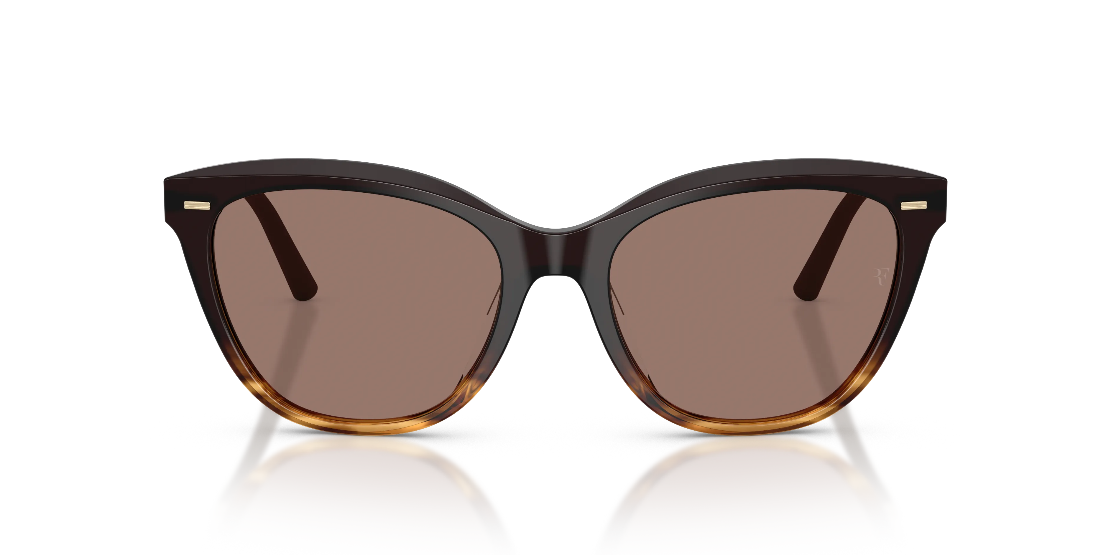 Oliver Peoples OV5597SU MRS. FEDERER 139253 Occhiali da sole Acetato Marrone Marrone Farfalla Normale - immagine 3