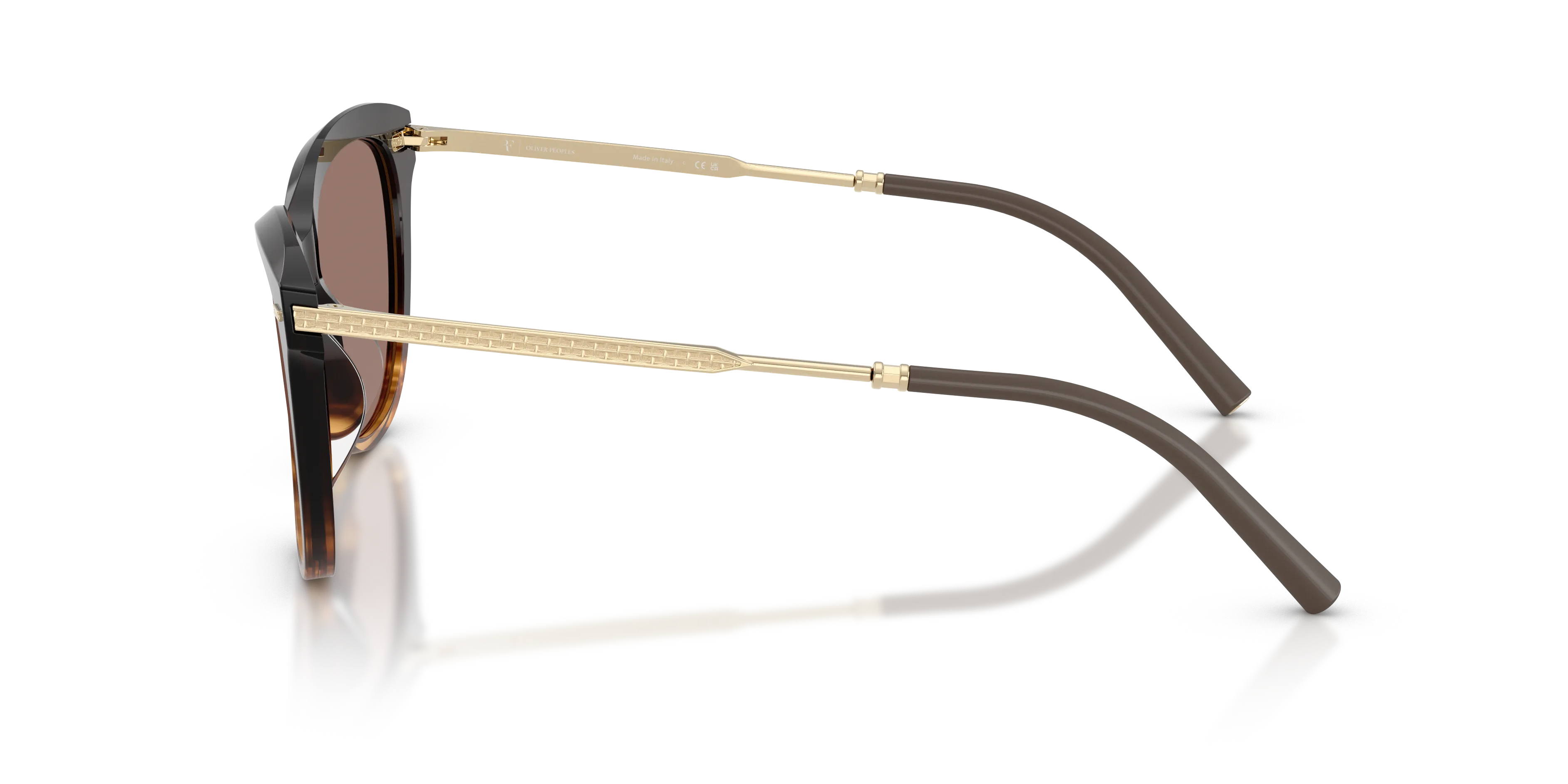 Oliver Peoples OV5597SU MRS. FEDERER 139253 Occhiali da sole Acetato Marrone Marrone Farfalla Normale - immagine 4