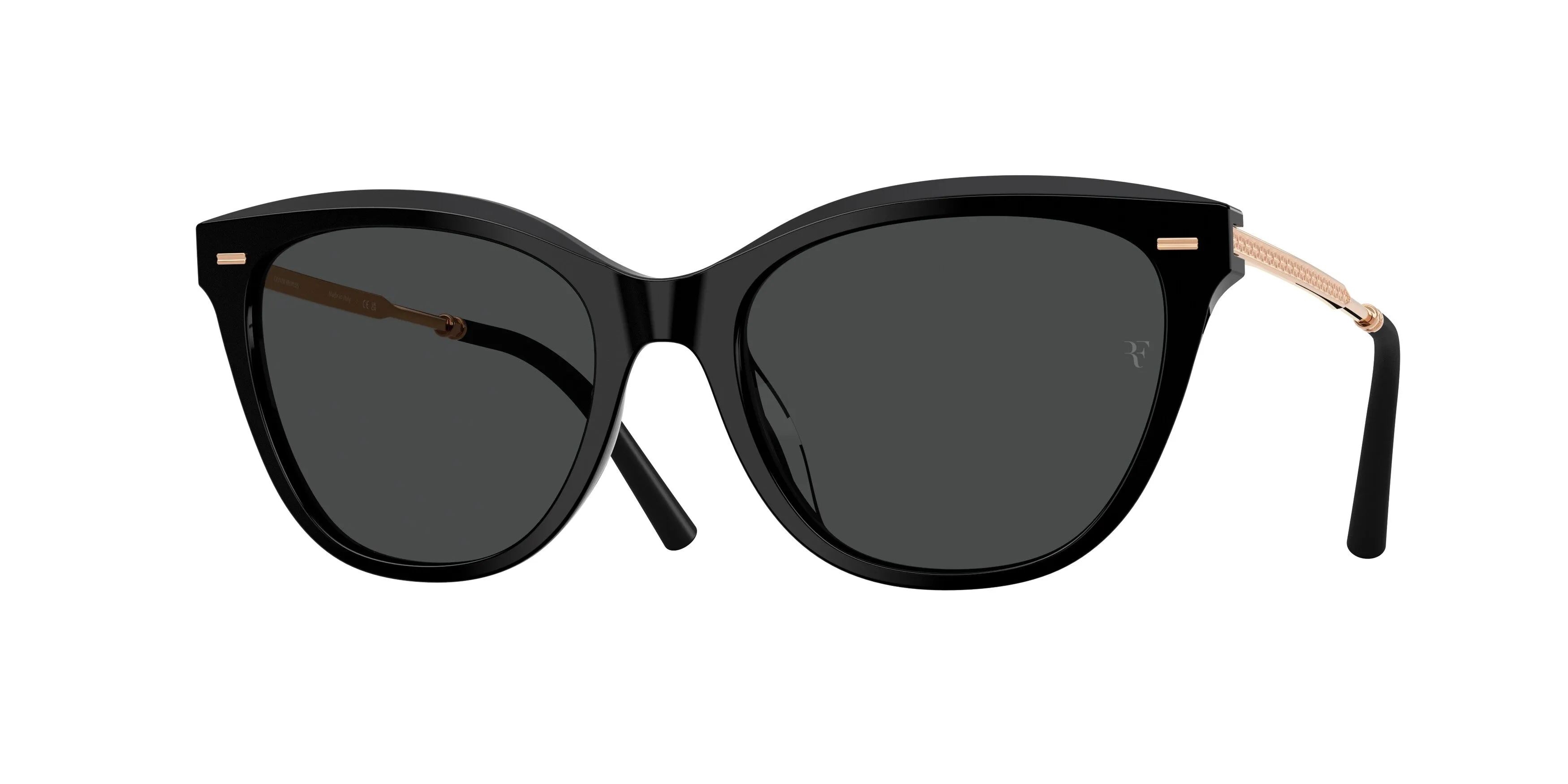 Oliver Peoples OV5597SU MRS. FEDERER 100587 Occhiali da sole Acetato Nero Grigio Farfalla Normale - immagine 1