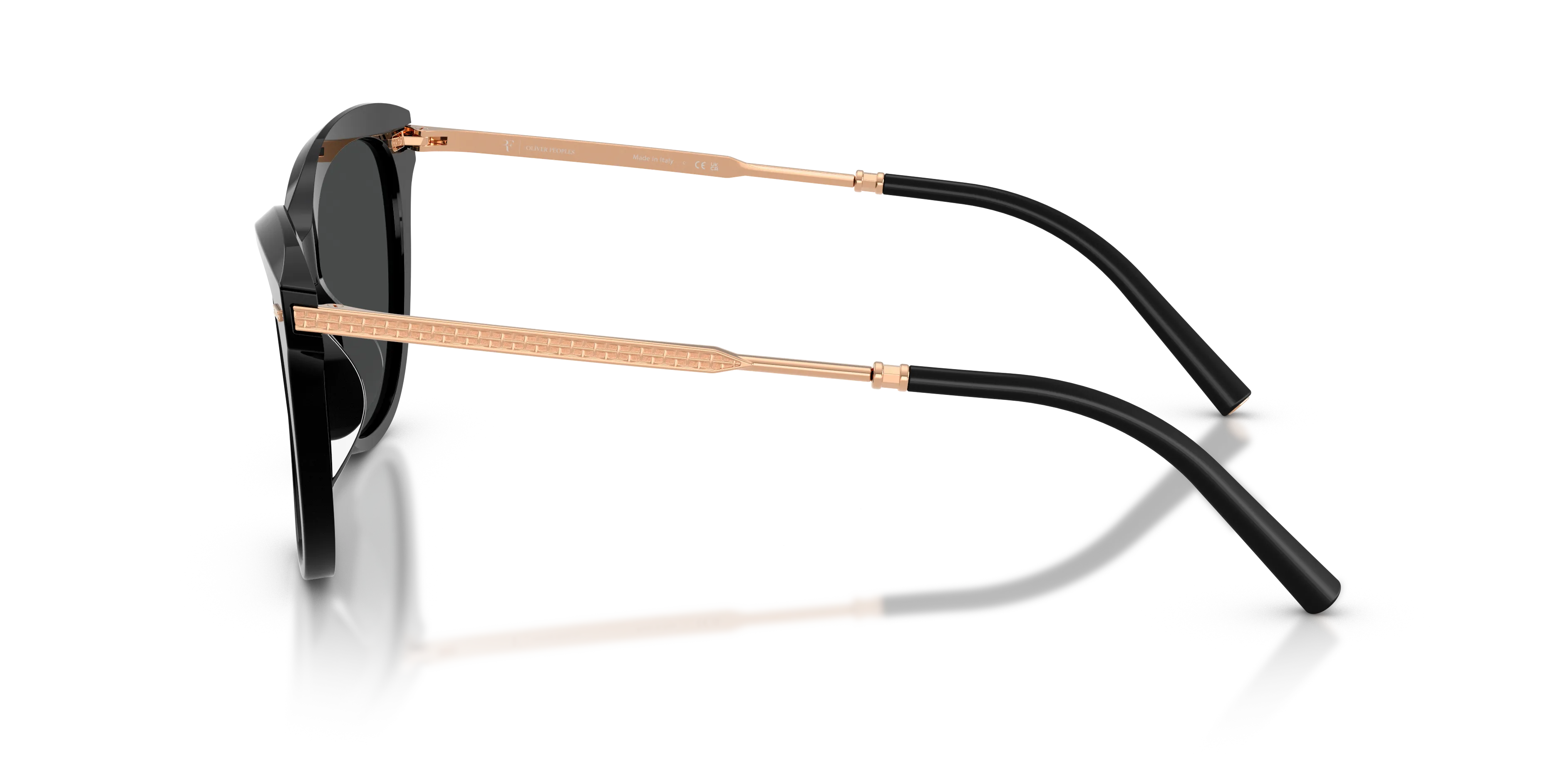 Oliver Peoples OV5597SU MRS. FEDERER 100587 Occhiali da sole Acetato Nero Grigio Farfalla Normale - immagine 4