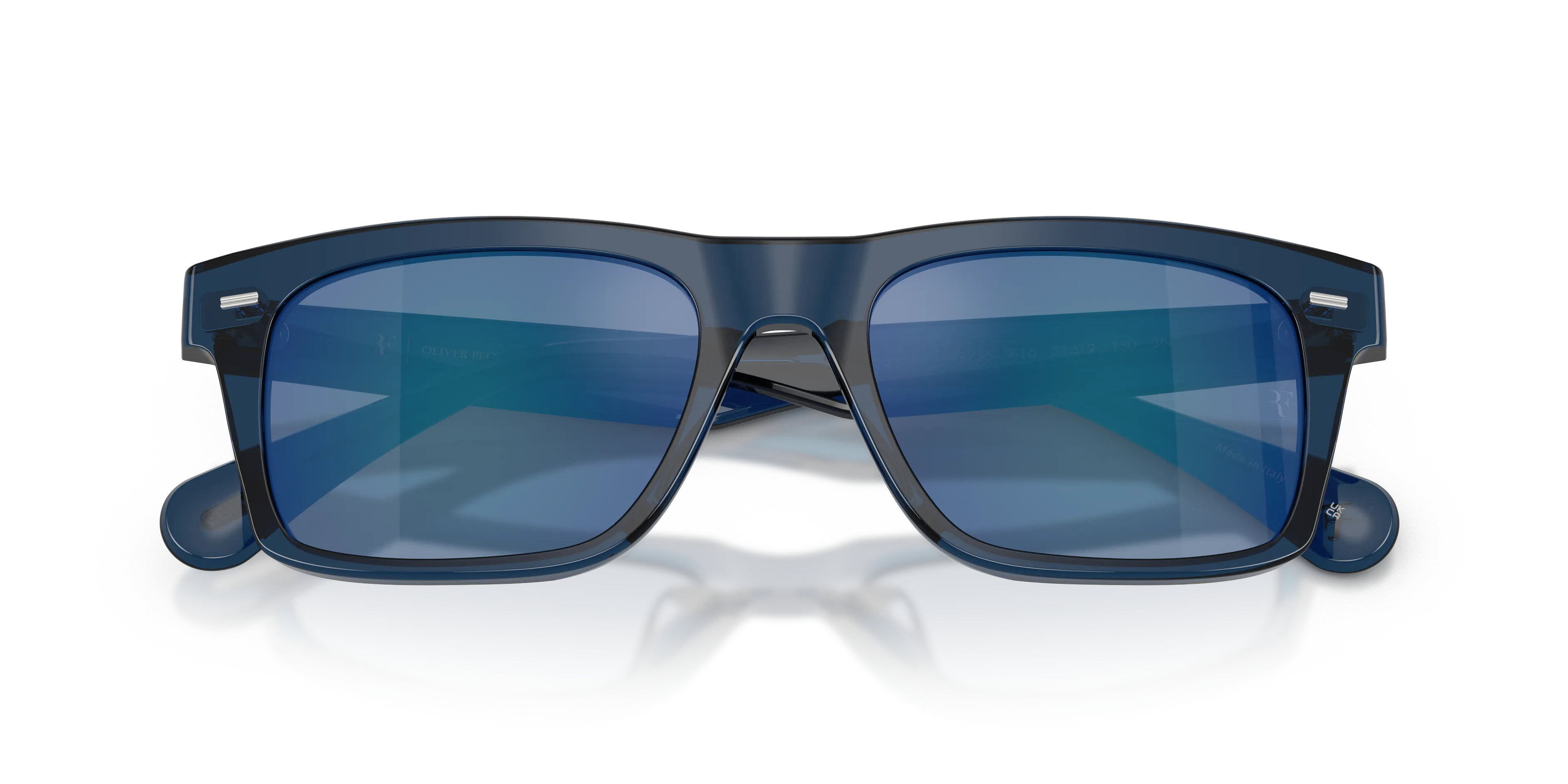 Oliver Peoples OV5596SU R-16 178755 Occhiali da sole Acetato Blu Blu Squadrata Normale - immagine 2