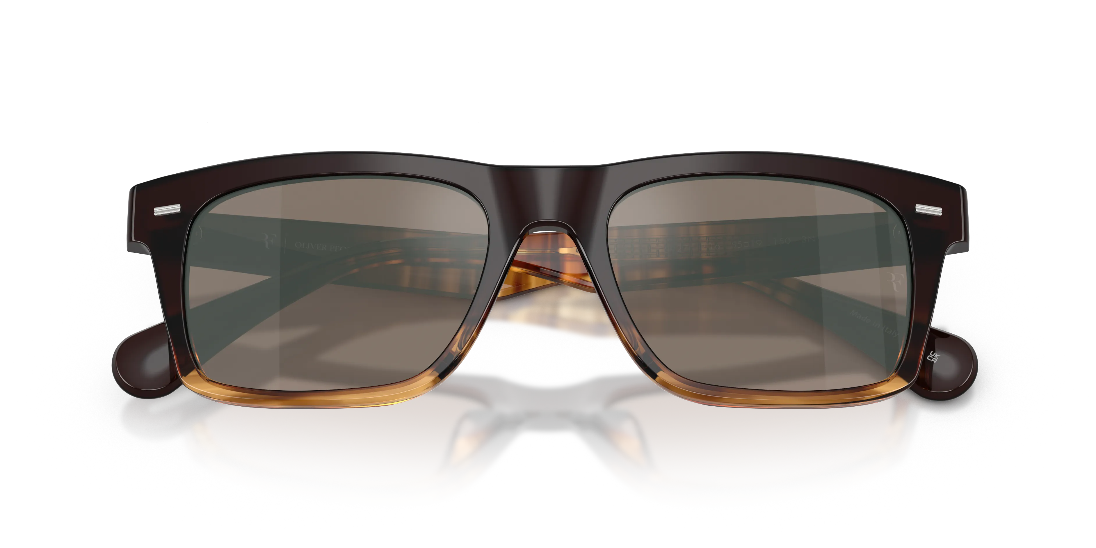 Oliver Peoples OV5596SU R-16 13927I Occhiali da sole Acetato Marrone Marrone Squadrata Normale - immagine 2
