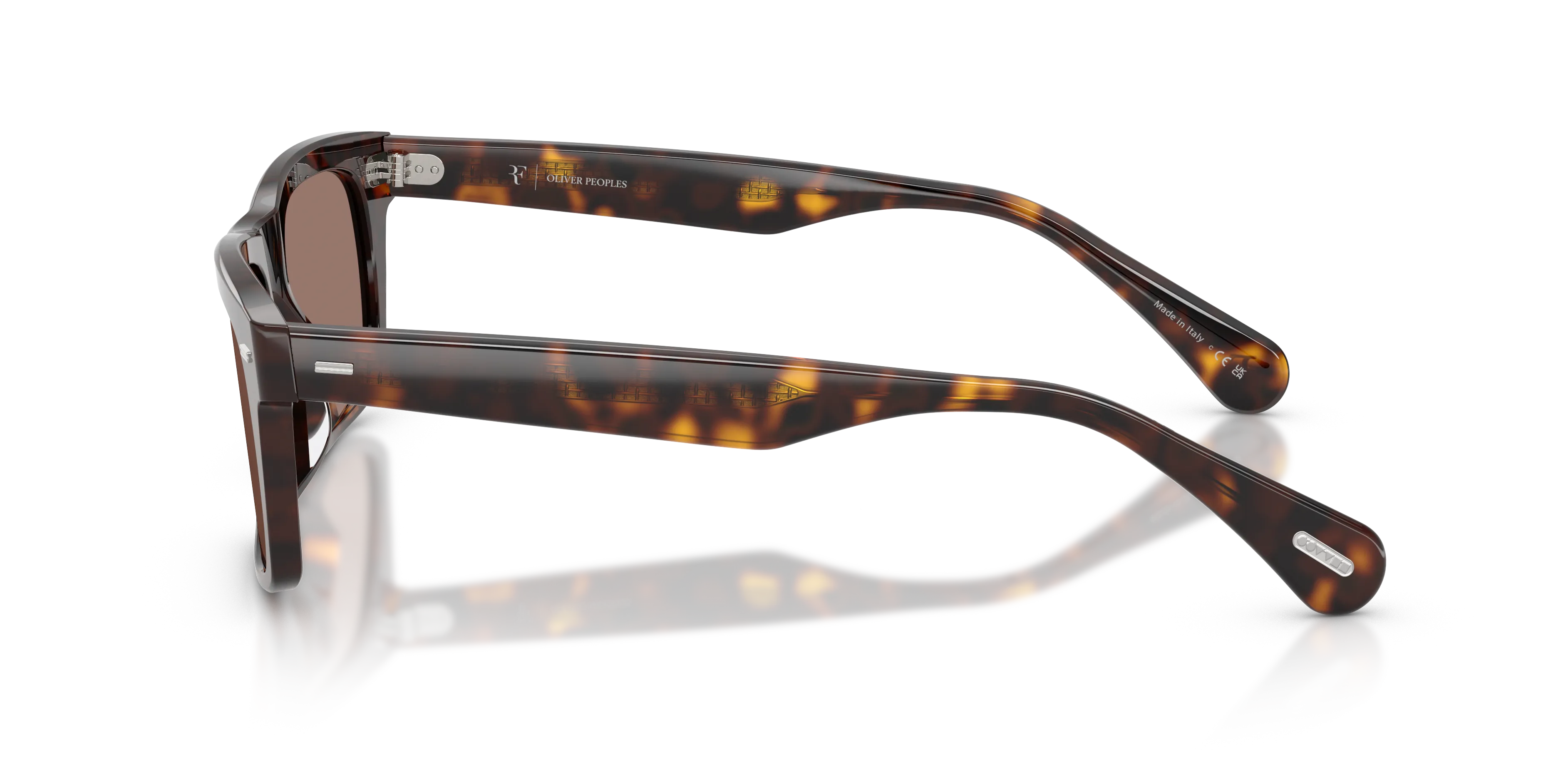 Oliver Peoples OV5596SU R-16 100953 Occhiali da sole Acetato Tartaruga Marrone Squadrata Normale - immagine 4