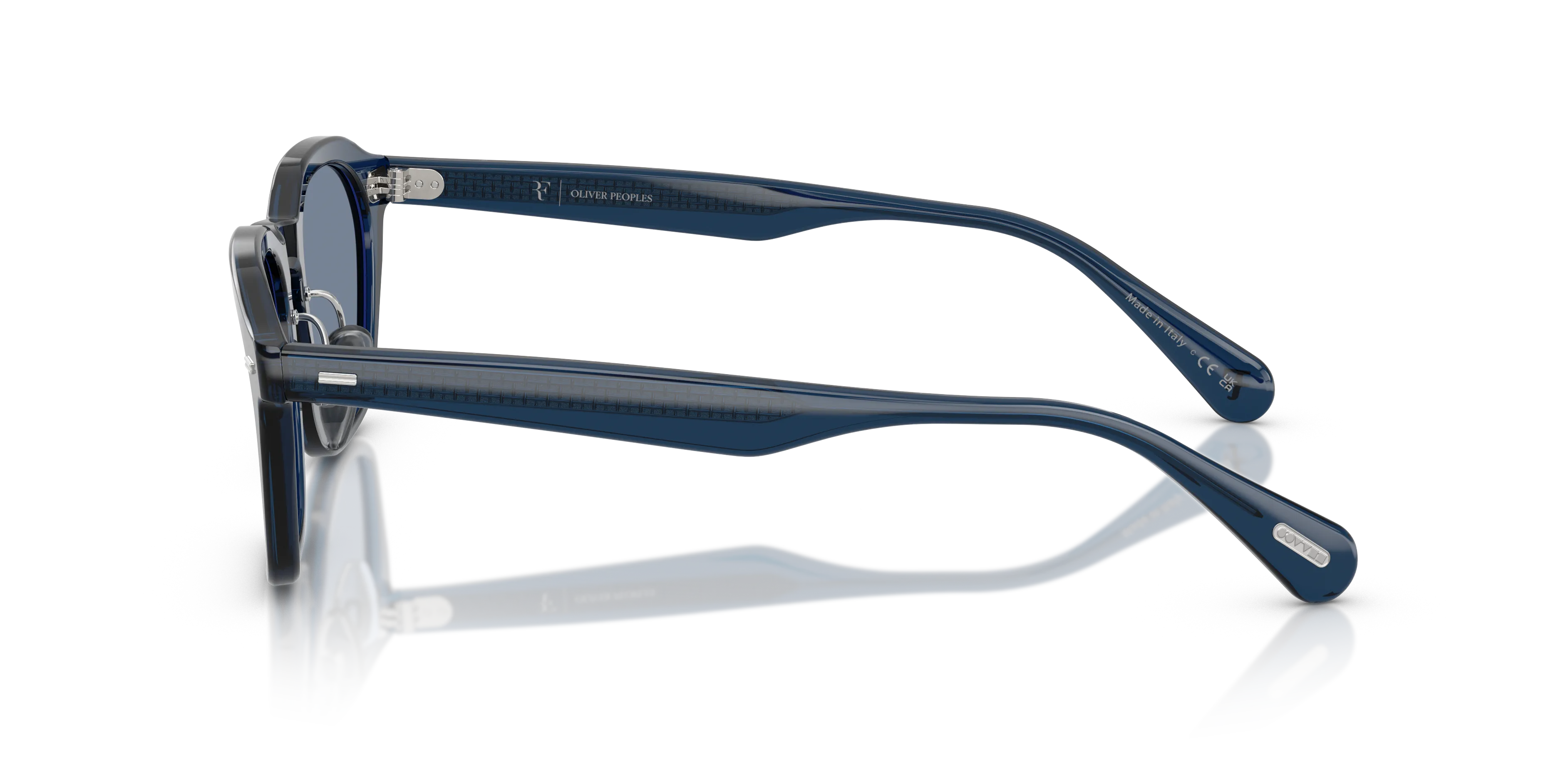 Oliver Peoples OV5593S R-11 178755 Occhiali da sole Acetato Blu Blu Squadrata Normale - immagine 4