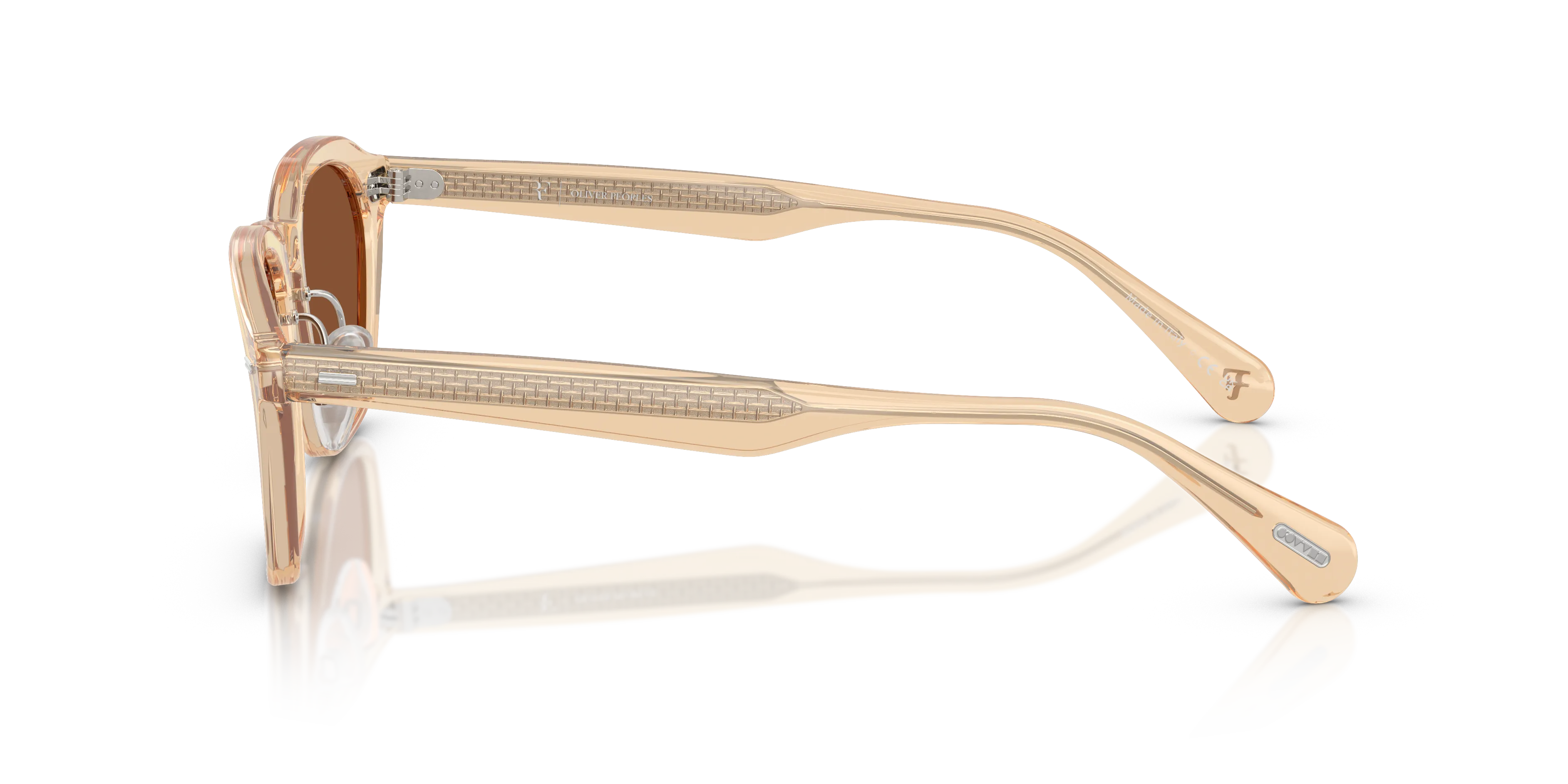 Oliver Peoples OV5593S R-11 176653 Occhiali da sole Acetato Marrone Marrone Squadrata Normale - immagine 4