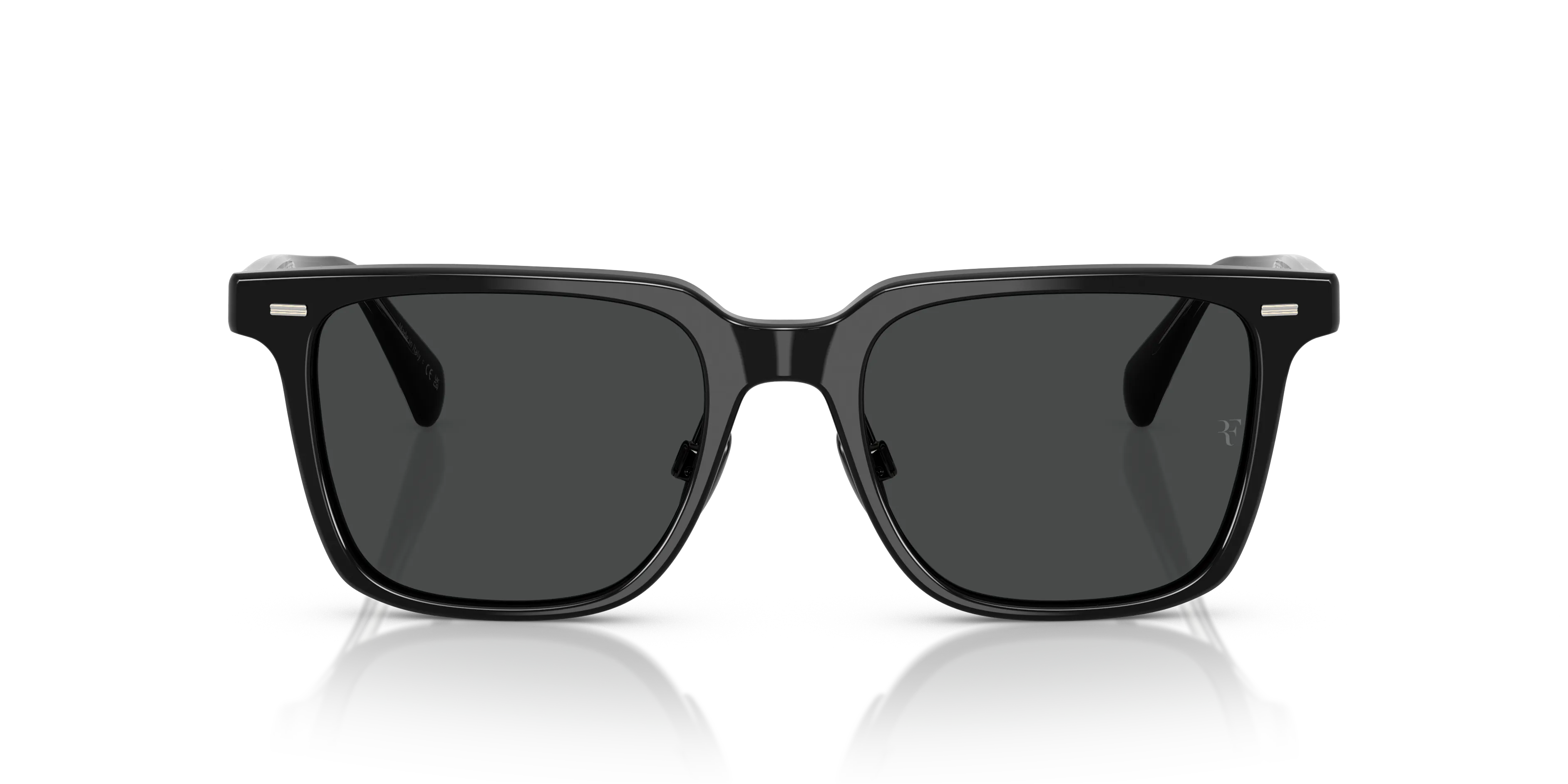 Oliver Peoples OV5592S MR. FEDERER II 149287 Occhiali da sole Acetato Nero Grigio Squadrata Normale - immagine 3