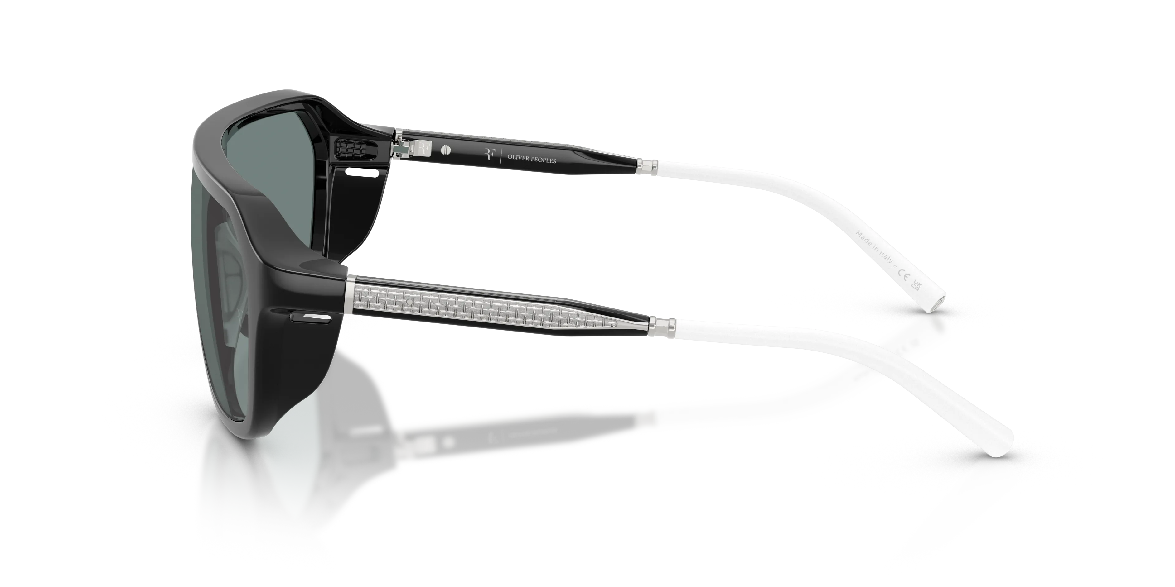 Oliver Peoples OV5591SU R-12 70096G Occhiali da sole Iniettato Nero Grigio Geometrica Normale - immagine 4