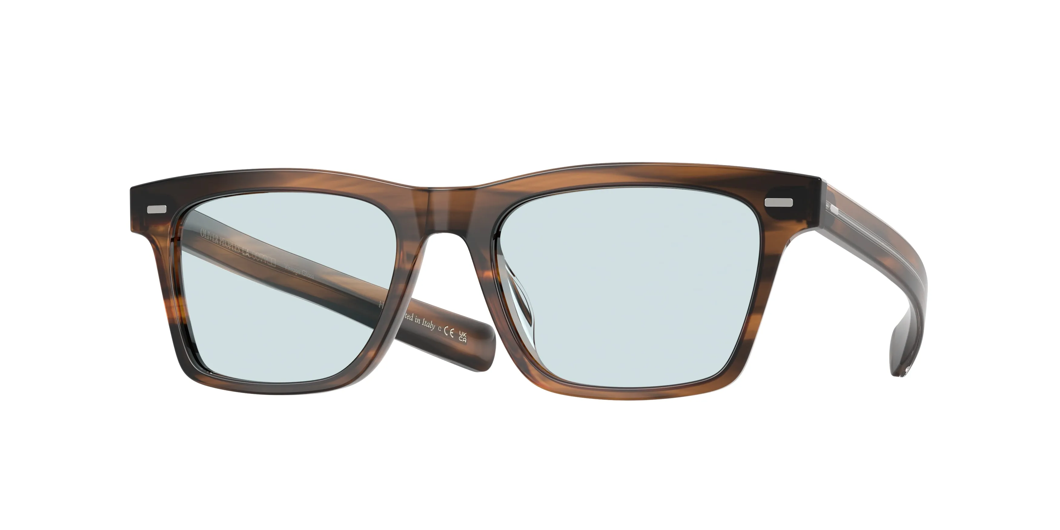 Oliver Peoples OV5590SU MAESTRO 1724GH Occhiali da sole Acetato Marrone Blu Squadrata Fotocromatiche - immagine 1