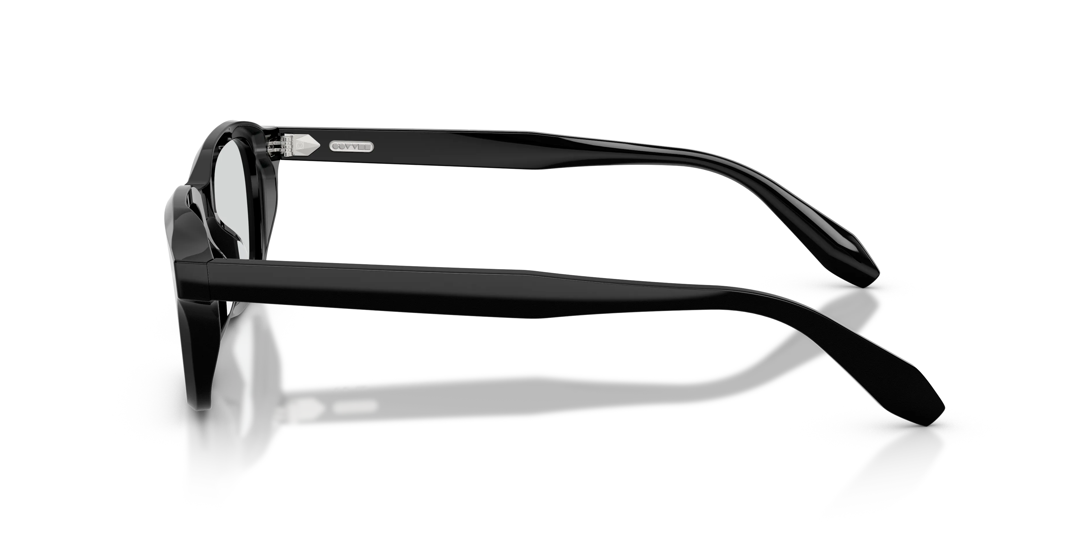 Oliver Peoples OV5588U N.08 1731 Montature da vista Acetato Nero Grigio Pillow Normale - immagine 4
