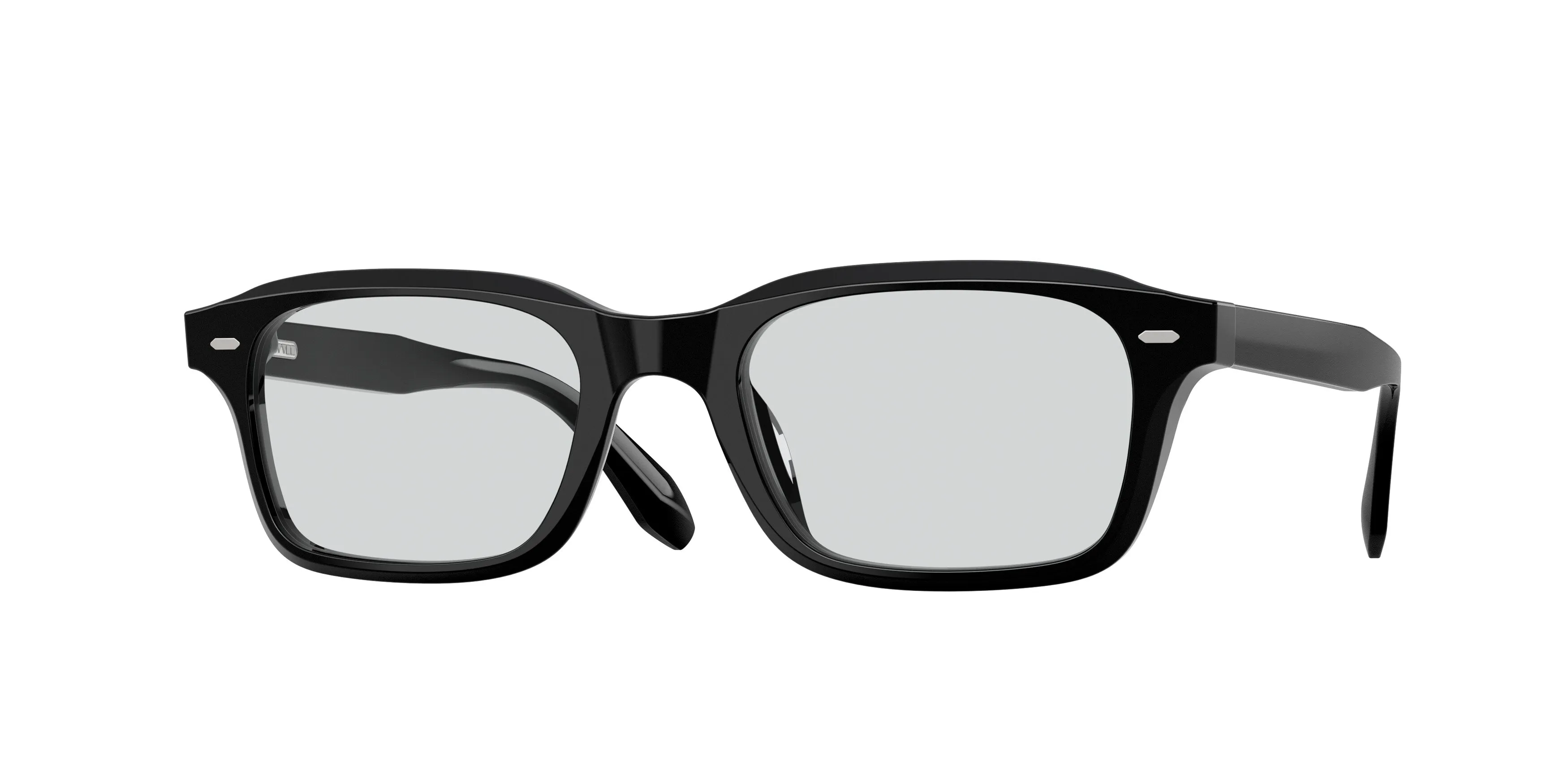 Oliver Peoples OV5588U N.08 1731 Montature da vista Acetato Nero Grigio Pillow Normale - immagine 1