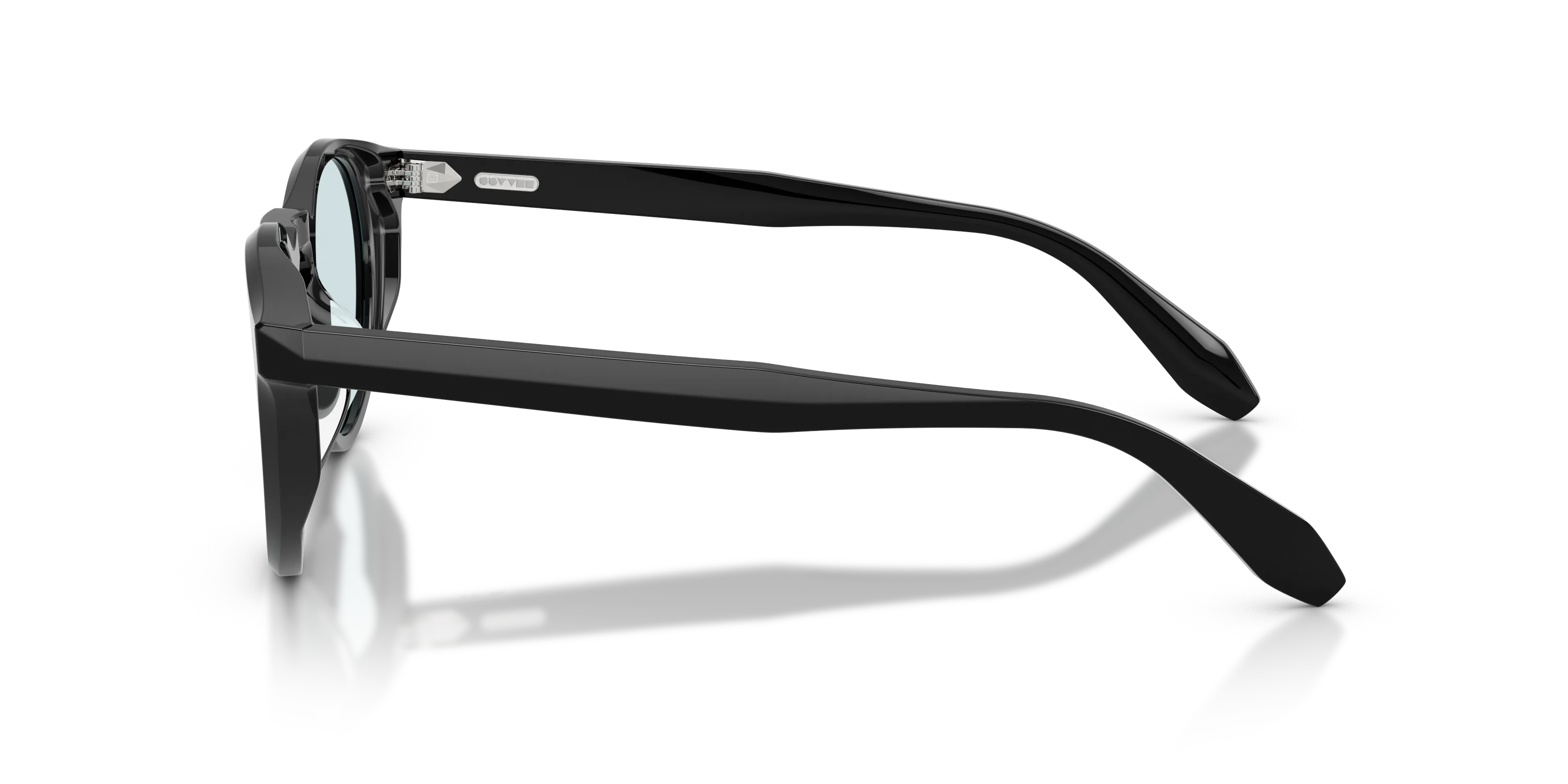 Oliver Peoples OV5587SU N.07 SUN 1731GH Occhiali da sole Acetato Nero Blu Pantos Fotocromatiche - immagine 4