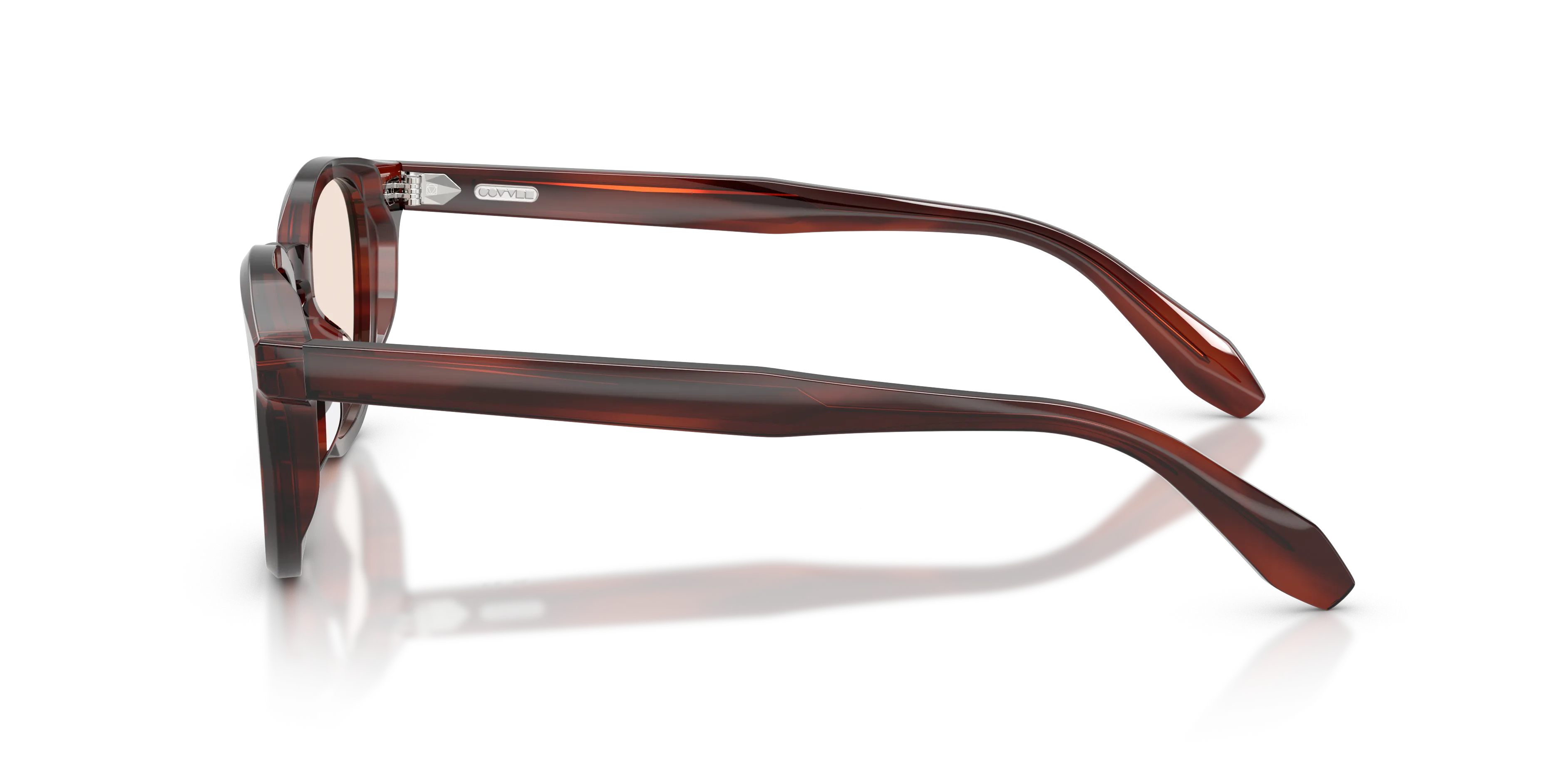 Oliver Peoples OV5586U N.09 1818 Montature da vista Acetato Marrone Marrone Pantos Normale - immagine 4