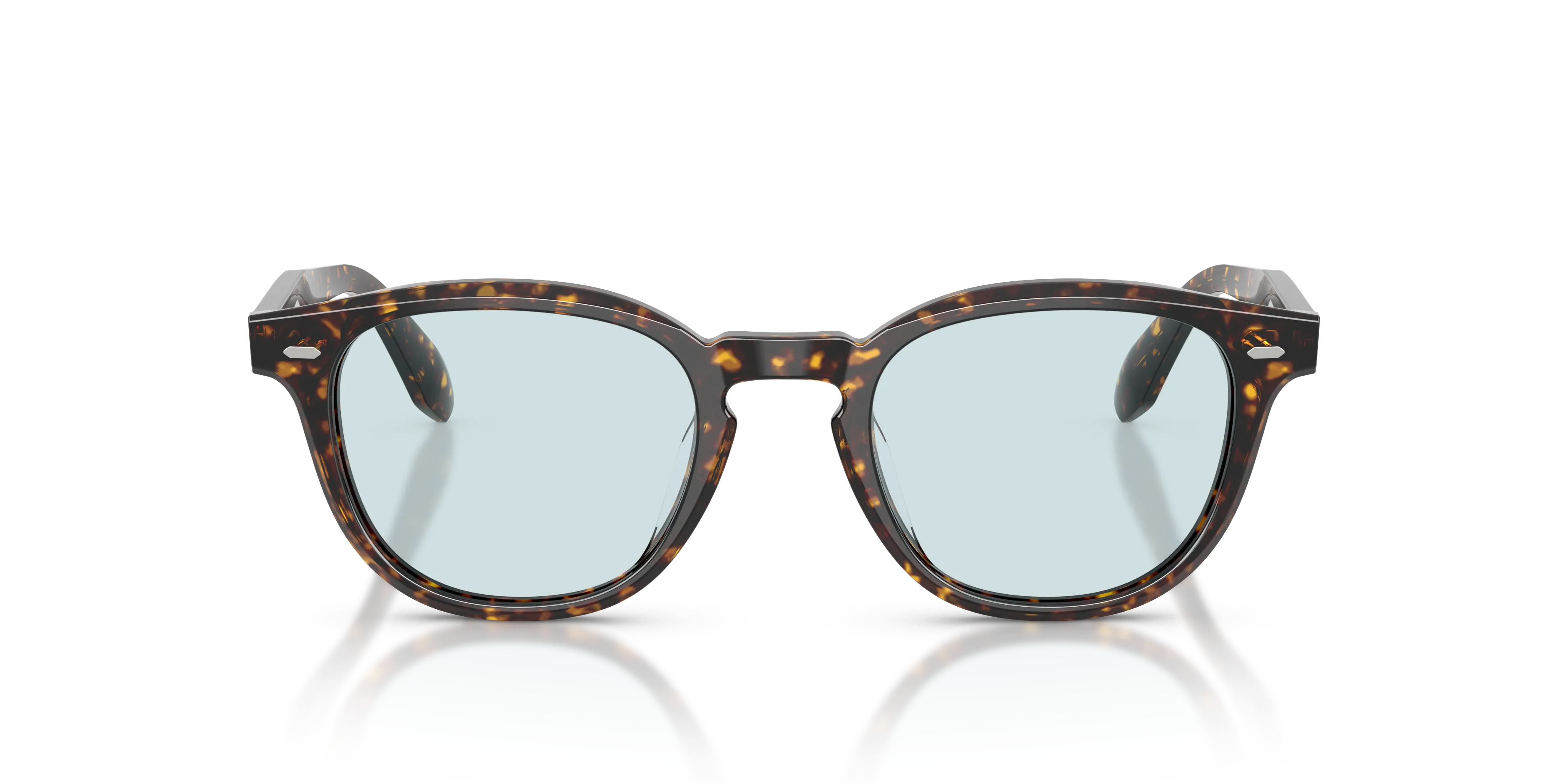 Oliver Peoples OV5586SU N.09 SUN 1741GH Occhiali da sole Acetato Tartaruga Blu Pantos Fotocromatiche - immagine 3
