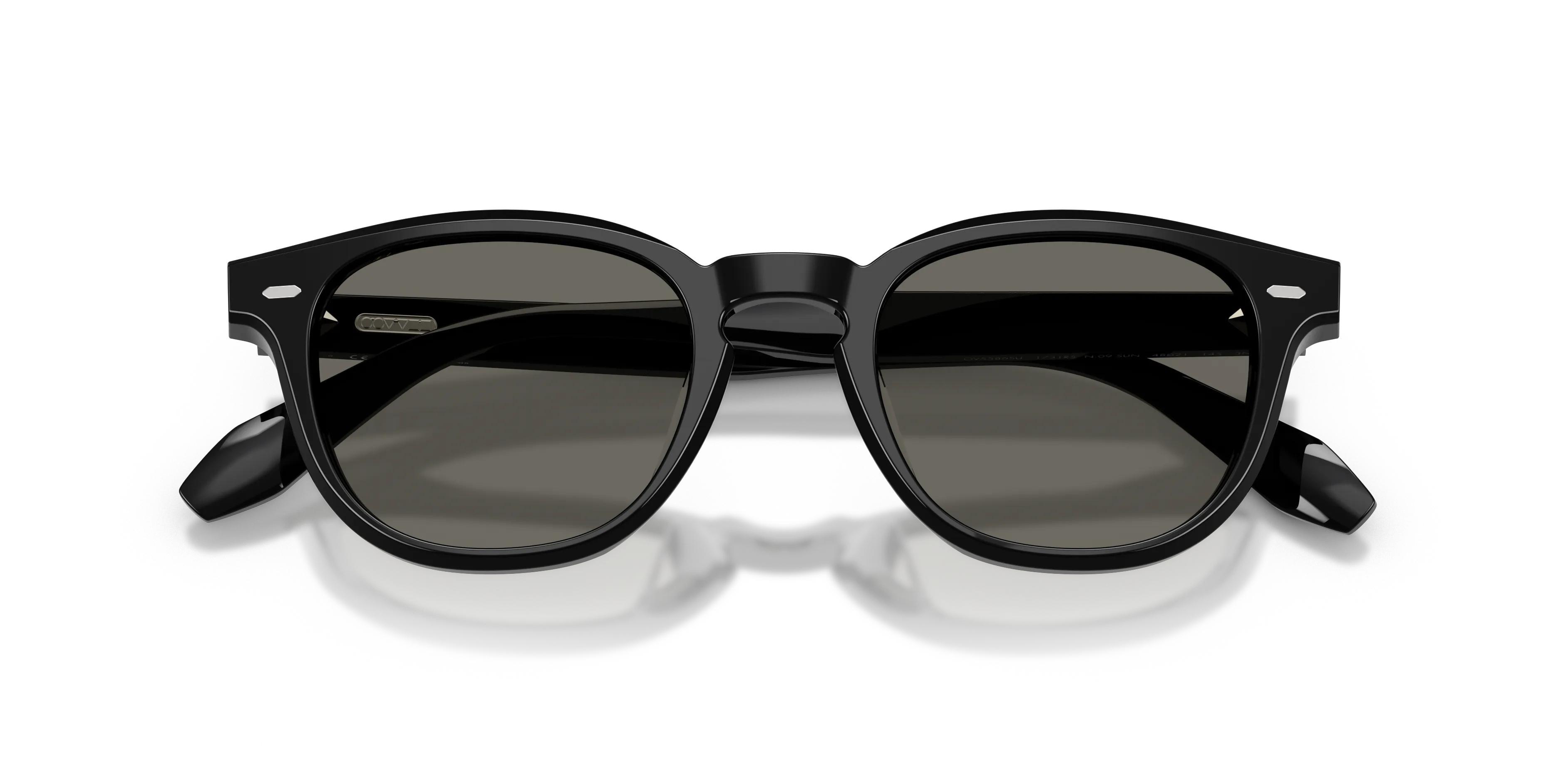 Oliver Peoples OV5586SU N.09 SUN 1731R5 Occhiali da sole Acetato Nero Grigio Pantos Normale - immagine 2