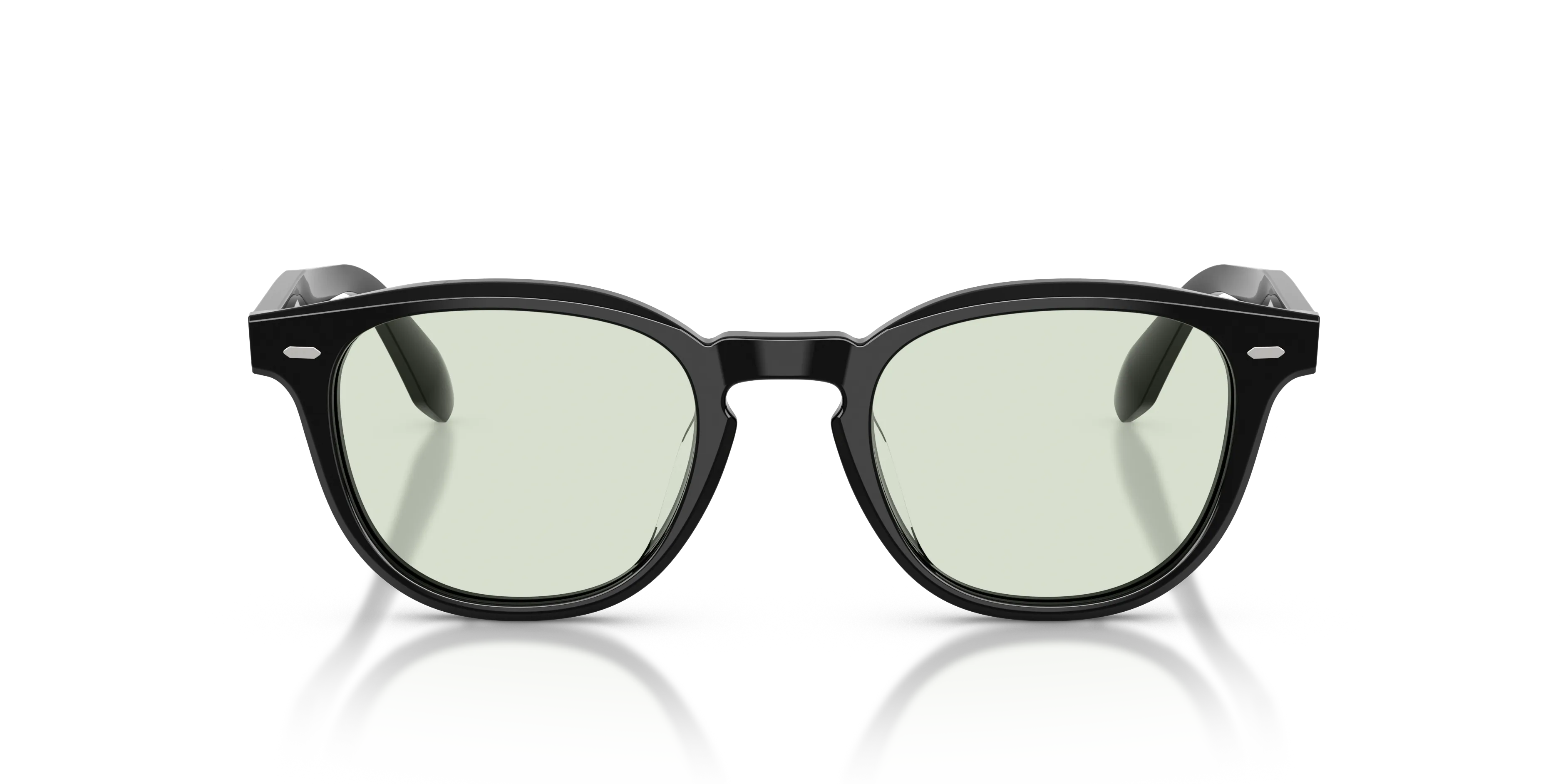Oliver Peoples OV5586SU N.09 SUN 173121 Occhiali da sole Acetato Nero Verde Pantos Fotocromatiche - immagine 3