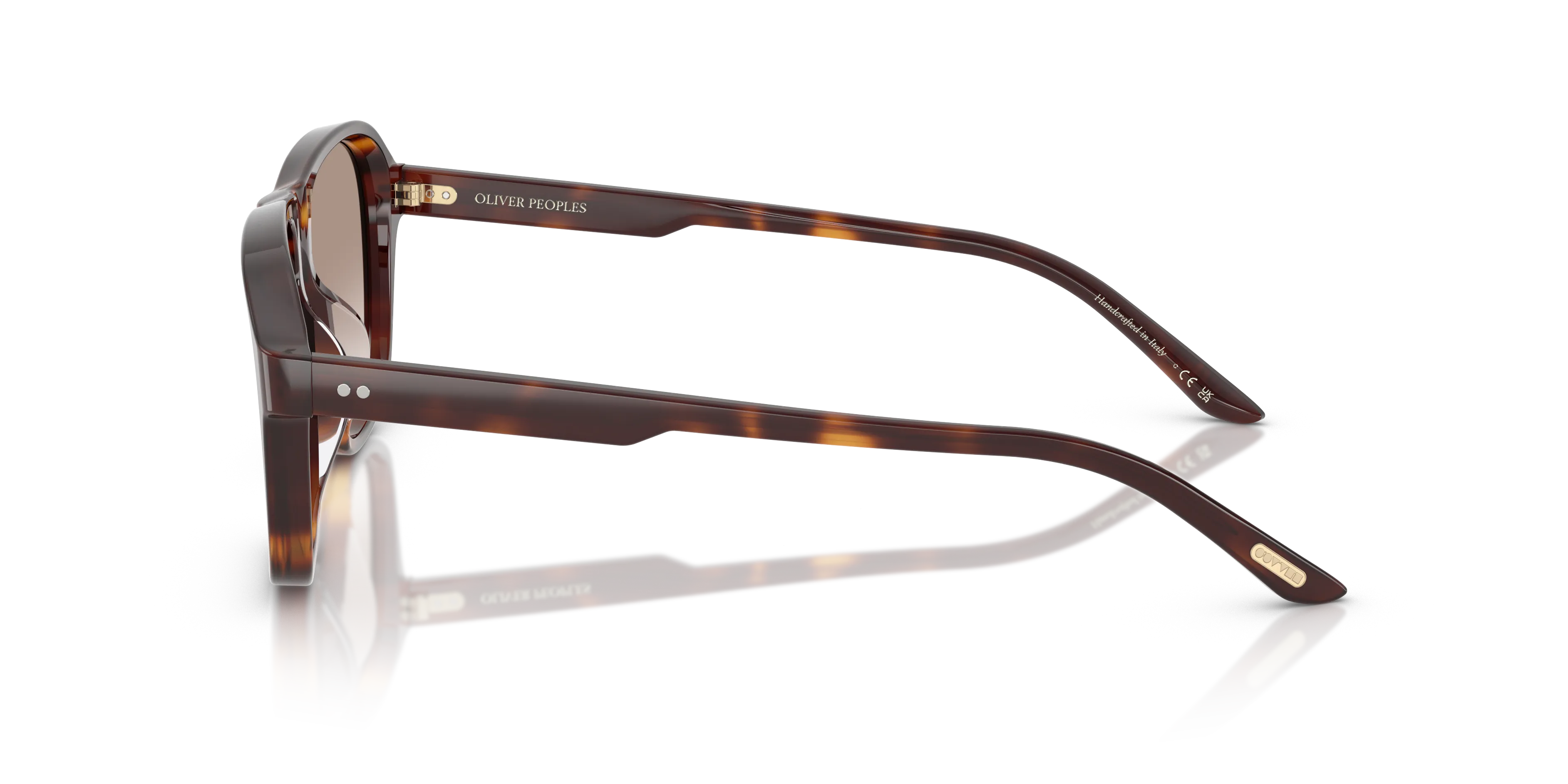 Oliver Peoples OV5584U 1978RX 1824 Montature da vista Acetato Tartaruga Marrone Pilot Normale - immagine 4