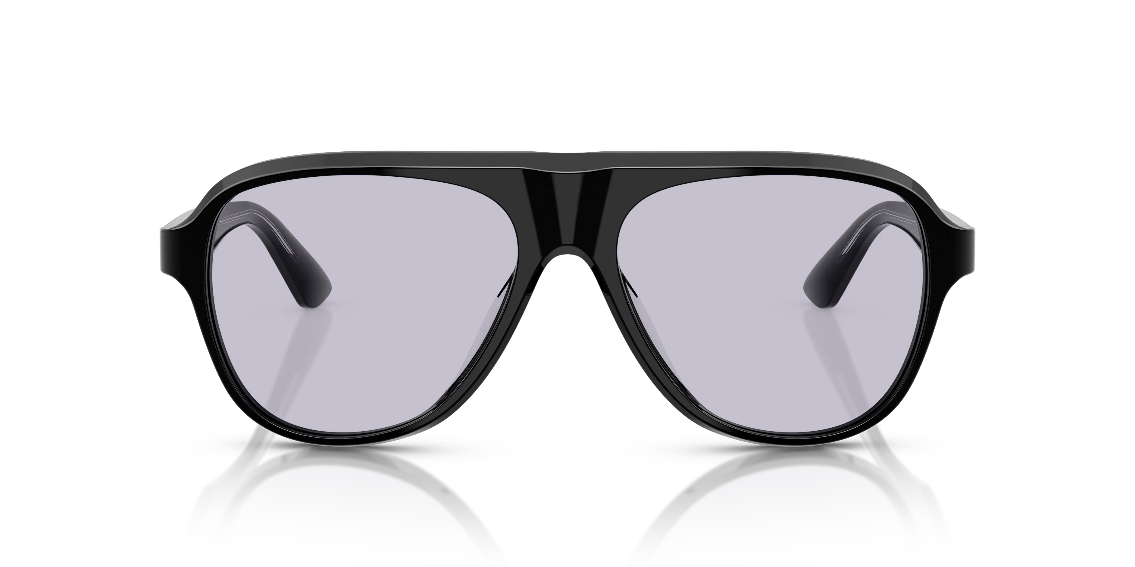 Oliver Peoples OV5581U PAUL NEWMAN 1492 Montature da vista Acetato Nero Viola Pilot Normale - immagine 3