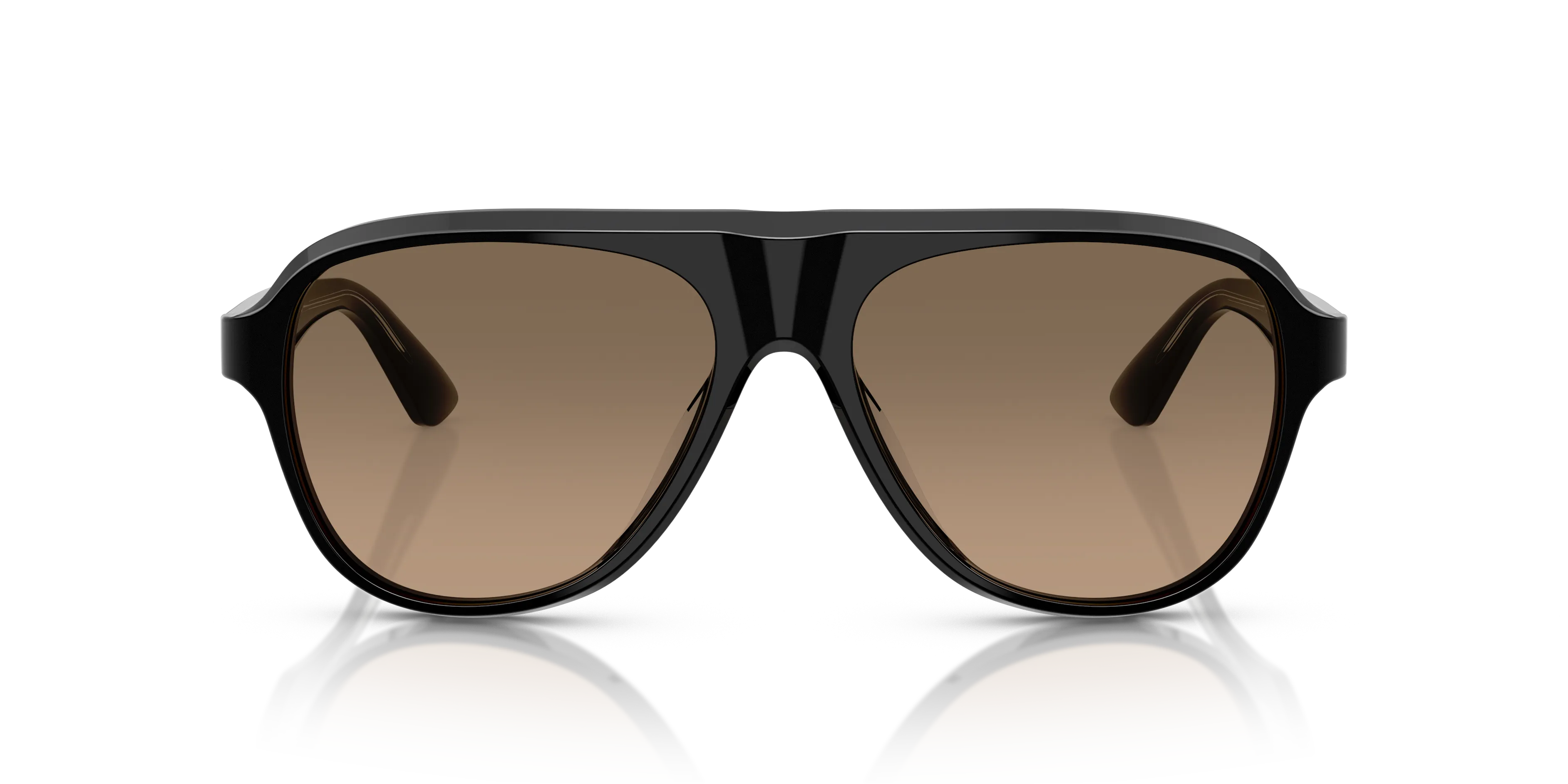 Oliver Peoples OV5581SU PAUL NEWMAN SUN 1492GN Occhiali da sole Acetato Nero Marrone Pilot Polarizzata - immagine 3