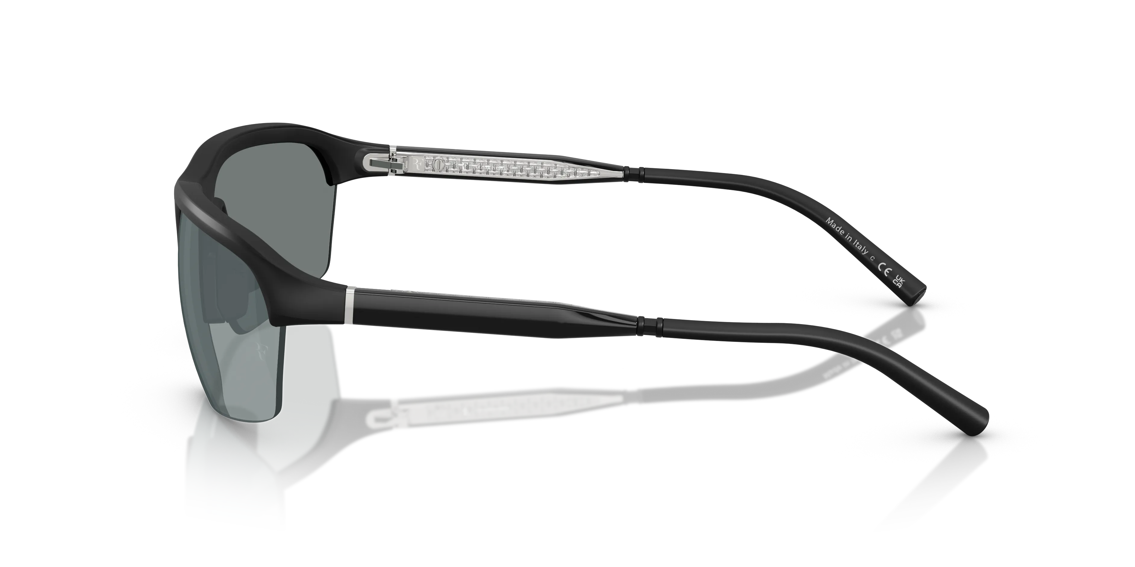 Oliver Peoples OV5572S R-6 70016G Occhiali da sole Iniettato Nero Grigio Pillow Polarizzata - immagine 4