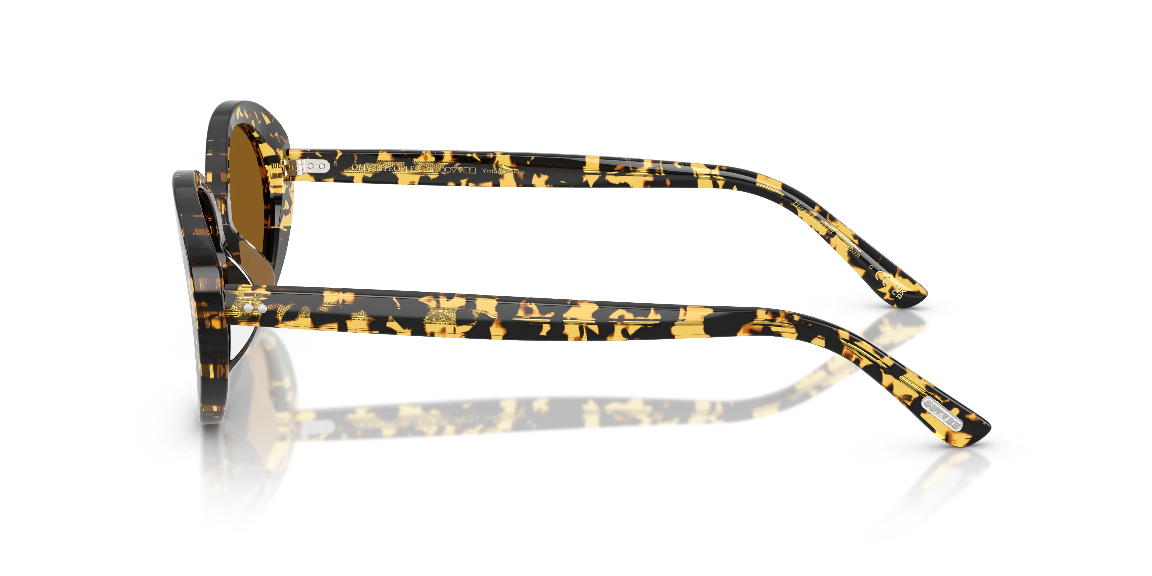 Oliver Peoples OV5565SU LUMAR 177853 Occhiali da sole Acetato Tartaruga Marrone Rotonda Normale - immagine 4