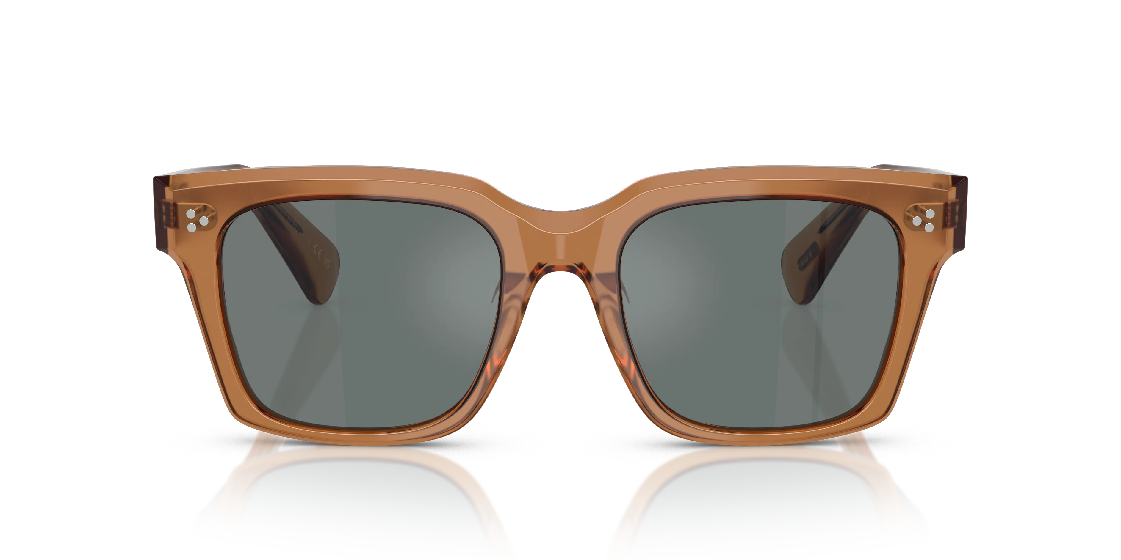 Oliver Peoples OV5564SU OLLICE 1783W5 Occhiali da sole Acetato Marrone Blu Pillow Normale - immagine 3